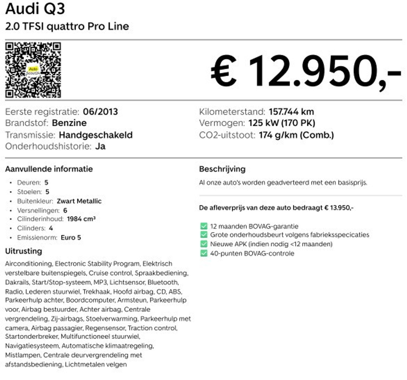 Foto van Audi Q3