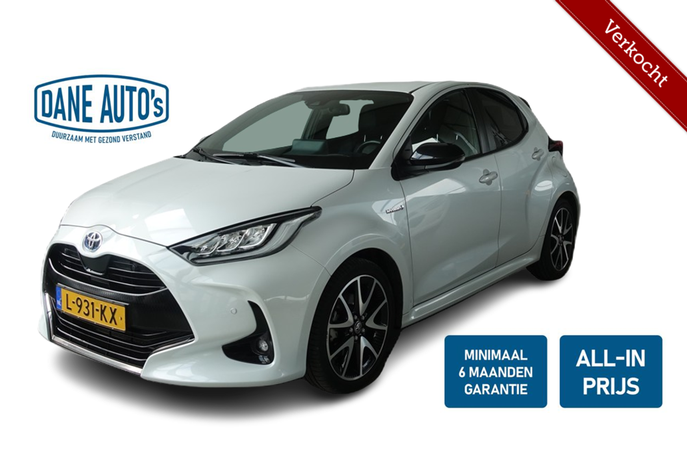 Toyota Toyota Yaris 1.5 Hybrid Executive | NL BTW AUTO - RIJKLAARPRIJS 2021 - voorkant