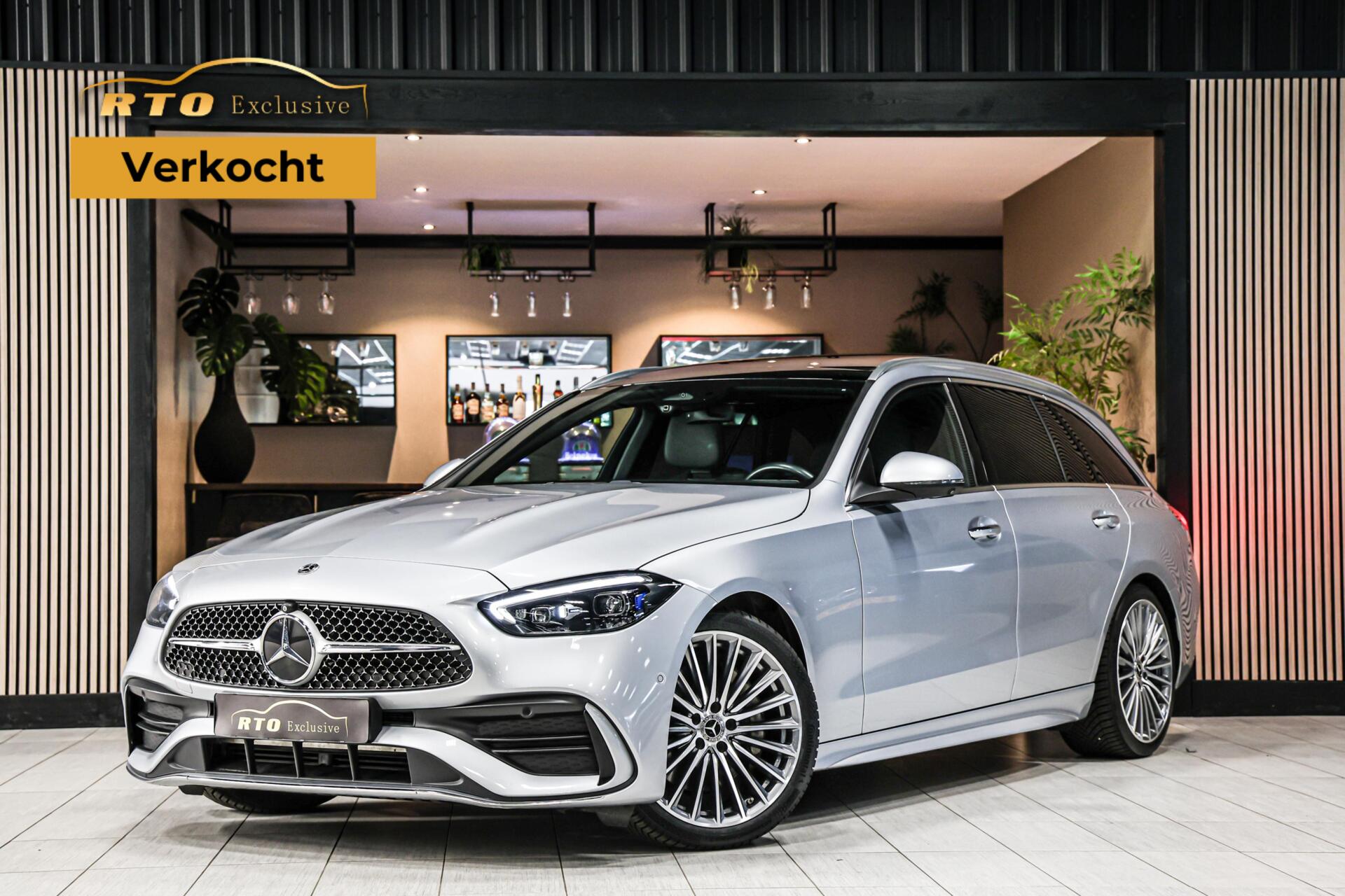 Mercedes-Benz C 200 200 AMG|Pano|Trekh|Memory|Laser|HUD 2022 - voorkant