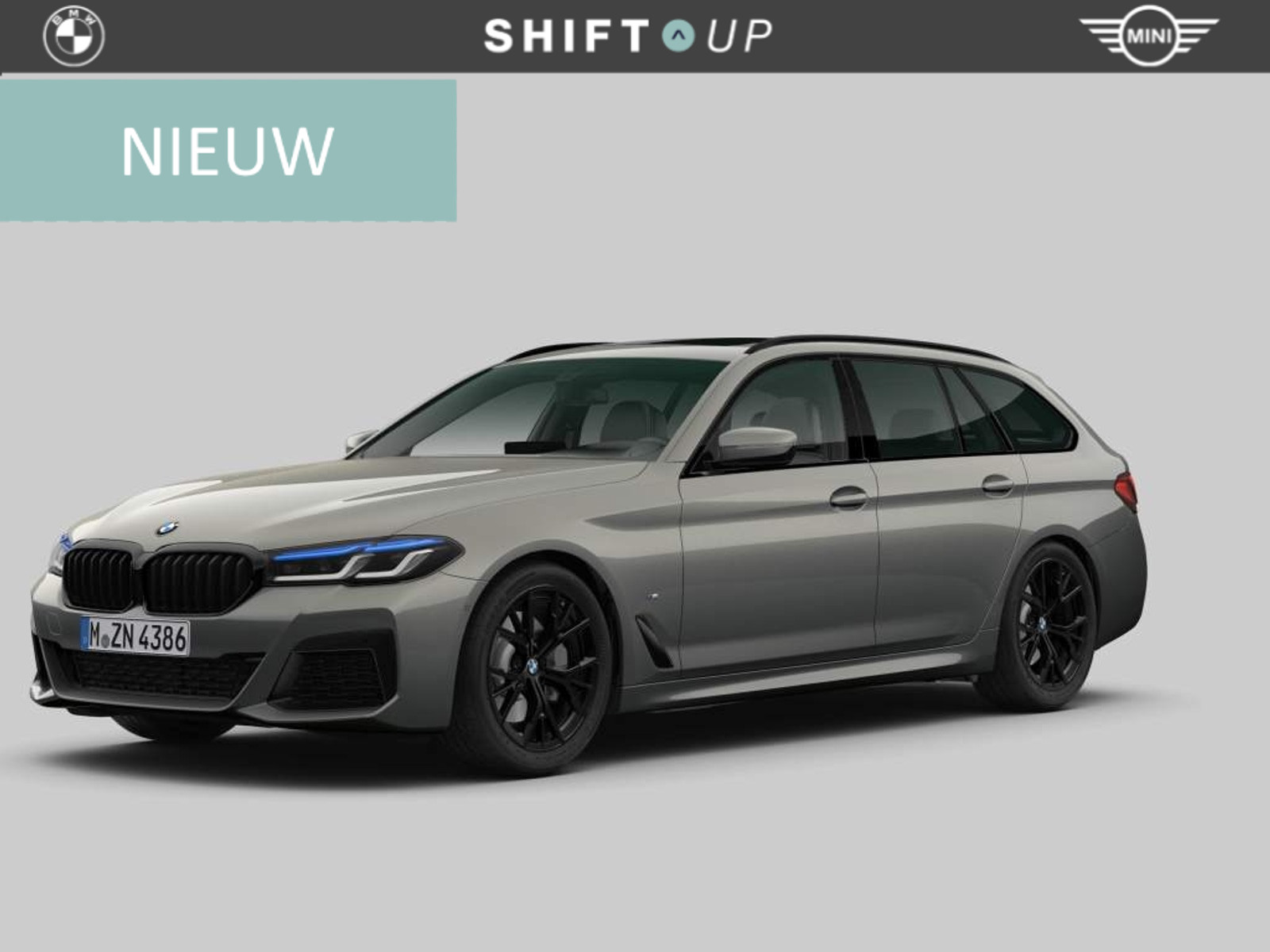 BMW 520i 520i  M-Sport | Panoramadak | Laser | Comfort Zetels 2022 - voorkant