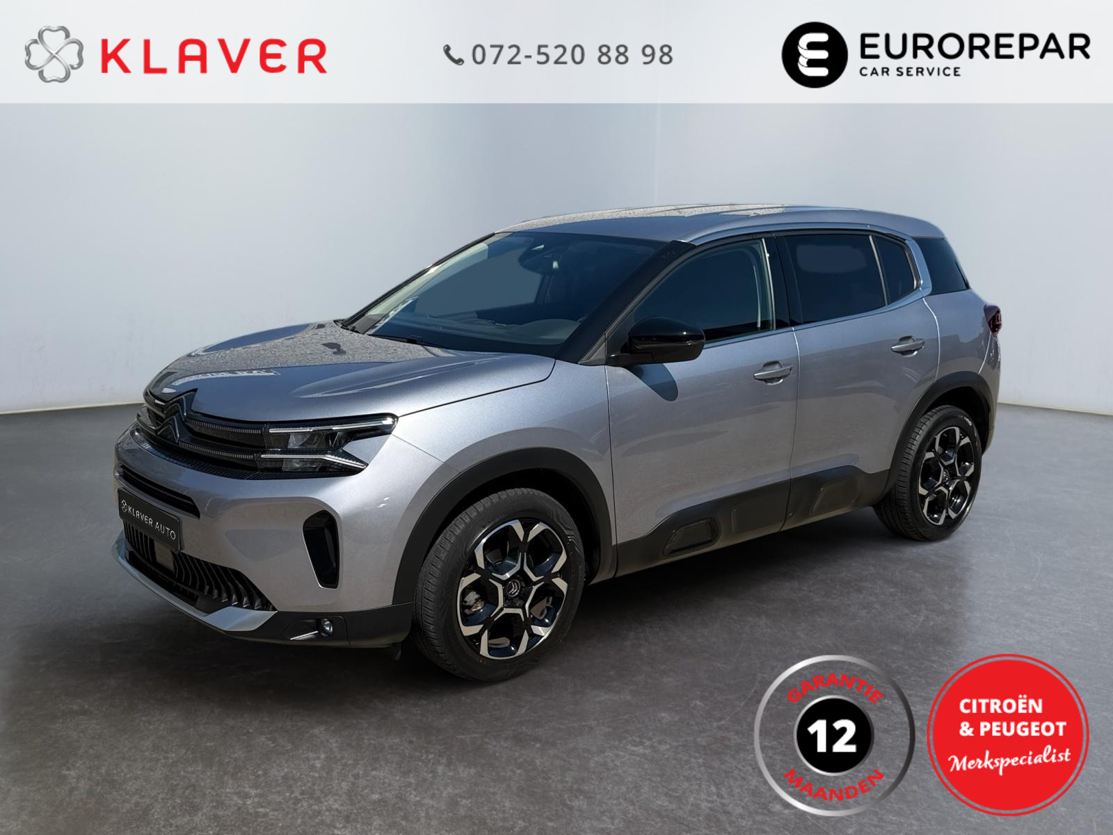 Citroen C5 Aircross 130 PK Feel Automaat | Navi | Camera | Climate | Cruise | Keyless 2022 - voorkant