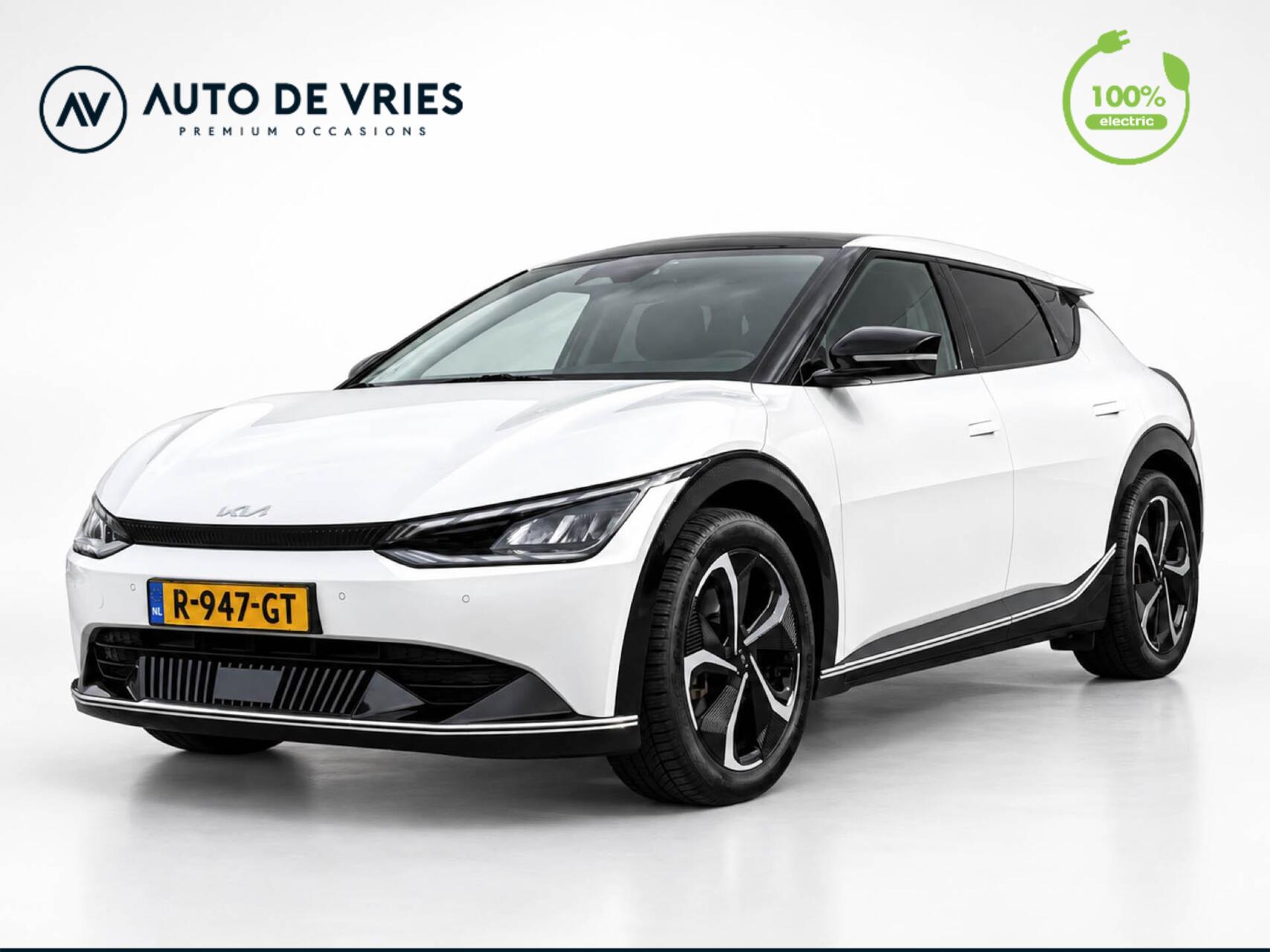 Kia Ev6 Plus Advanced 77.4 kWh | SOH 94% | Leder | Panoramadak | Meridian audio | Trekhaak 2022 - voorkant