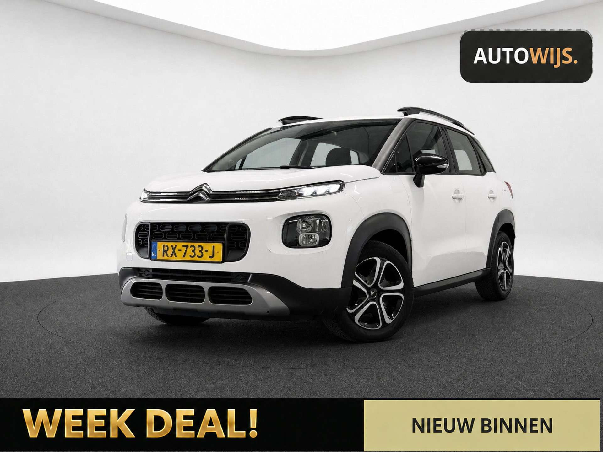 Citroen C3 Aircross 1.2 PureTech Feel|72DKM|NL AUTO|LED 2018 - voorkant