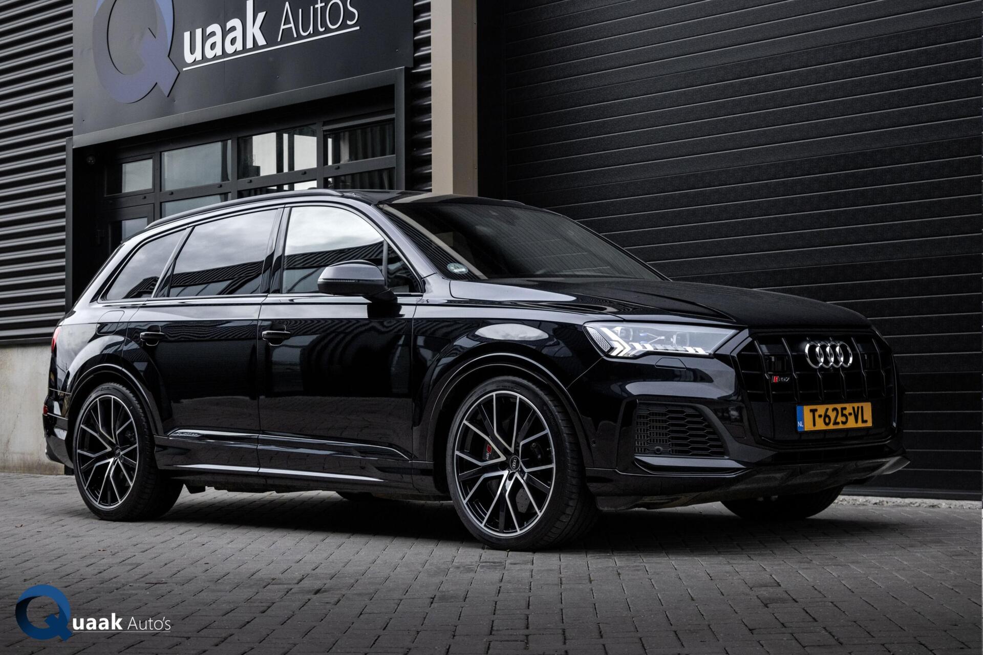 Audi Sq7 4.0 TFSI Quattro 7-Zits | KERAMSICH | PANO | B&O | CARBON | ALCANTARA HEMEL 2021 - voorkant