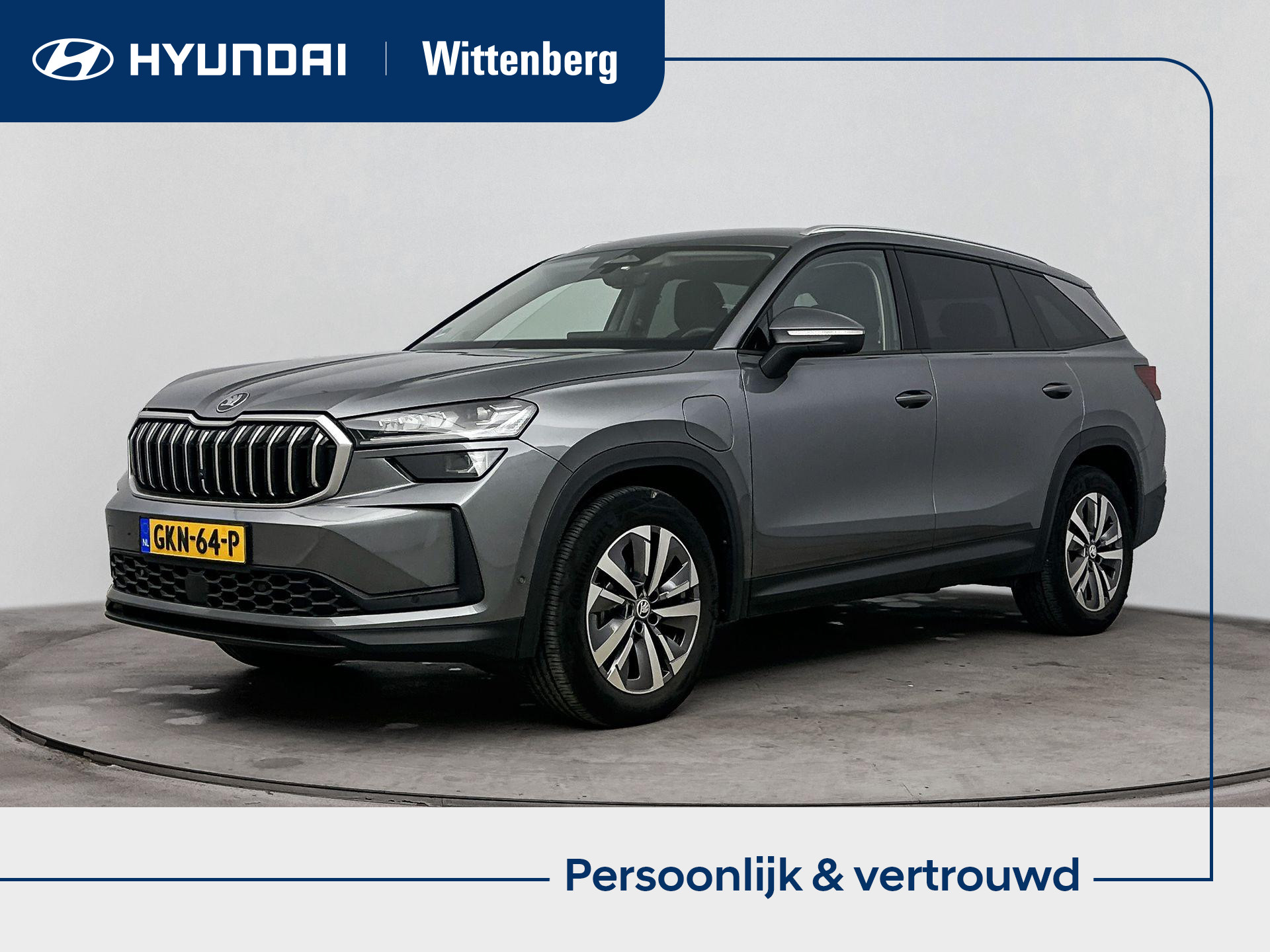 Skoda Kodiaq 1.5 TSI PHEV BUSINESS EDITION 2024 - voorkant