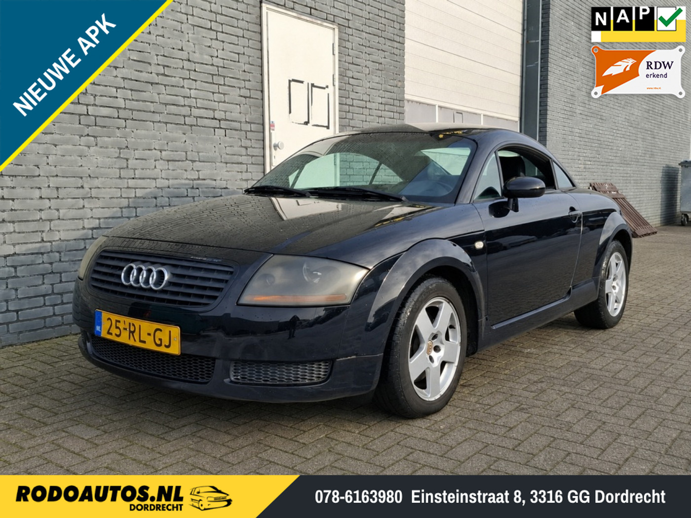 Audi Audi TT 1.8 5V Turbo Clima/Leder Nw Koppeling ✅ 1999 - voorkant