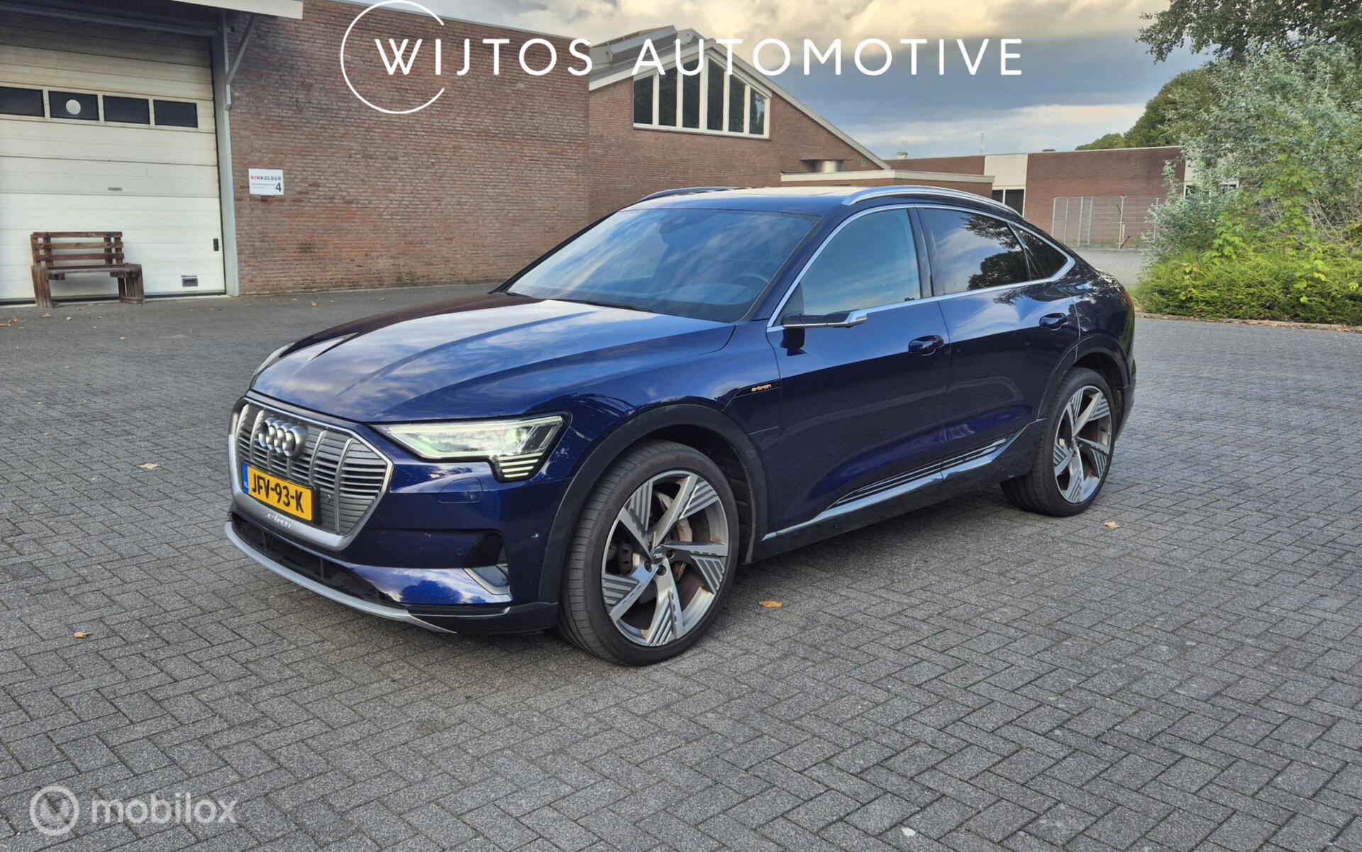 Audi E-tron Sportback 55 55 quattro S edition 95 kWh 2020 - voorkant
