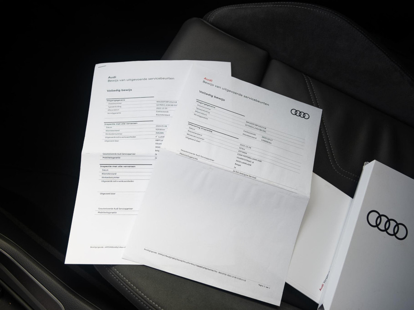 Foto van Audi Q3 E-tron
