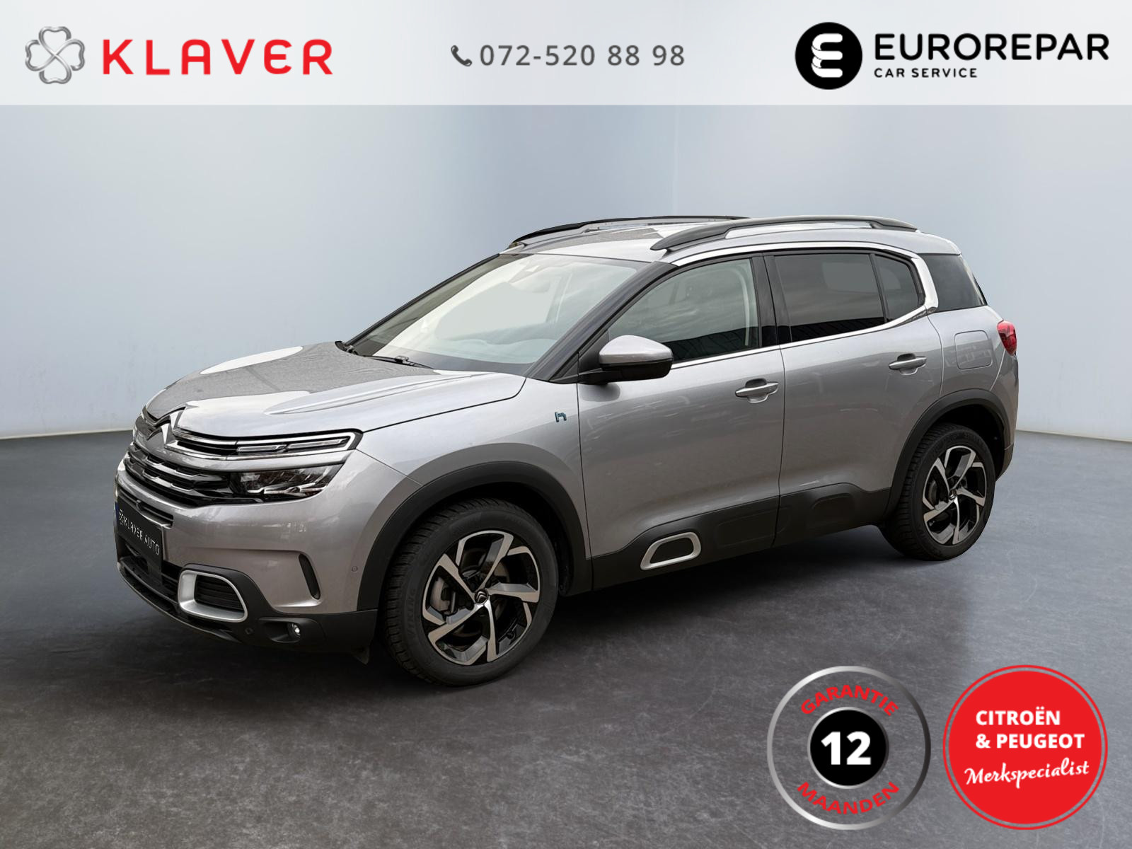 Citroen C5 Aircross 1.6 Plug-in Hybrid 225 Business Plus 2022 - voorkant