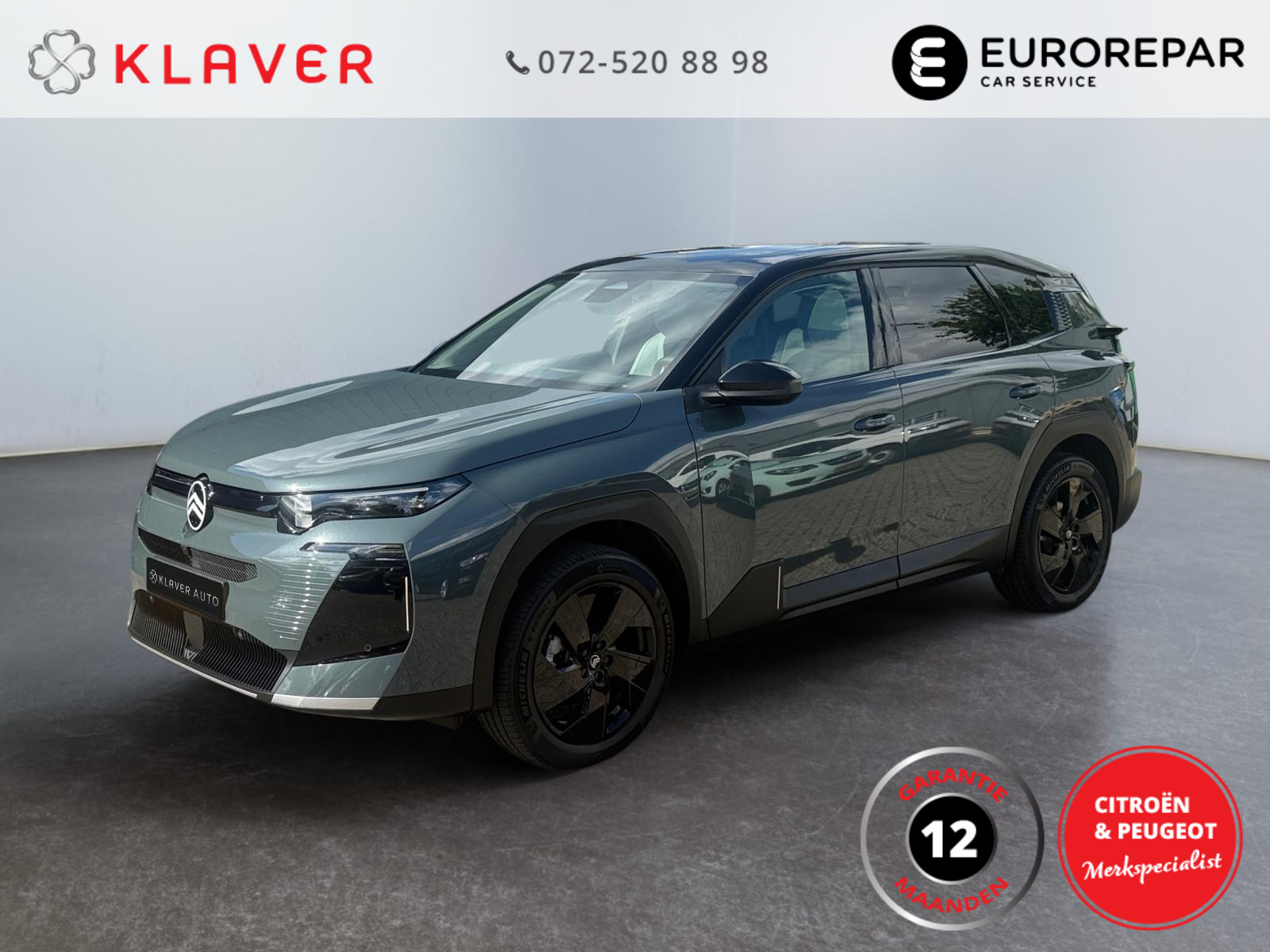 Citroen C5 Aircross 1.2 Hybrid 145 Max Panodak Stoelventilatie 2025 - voorkant