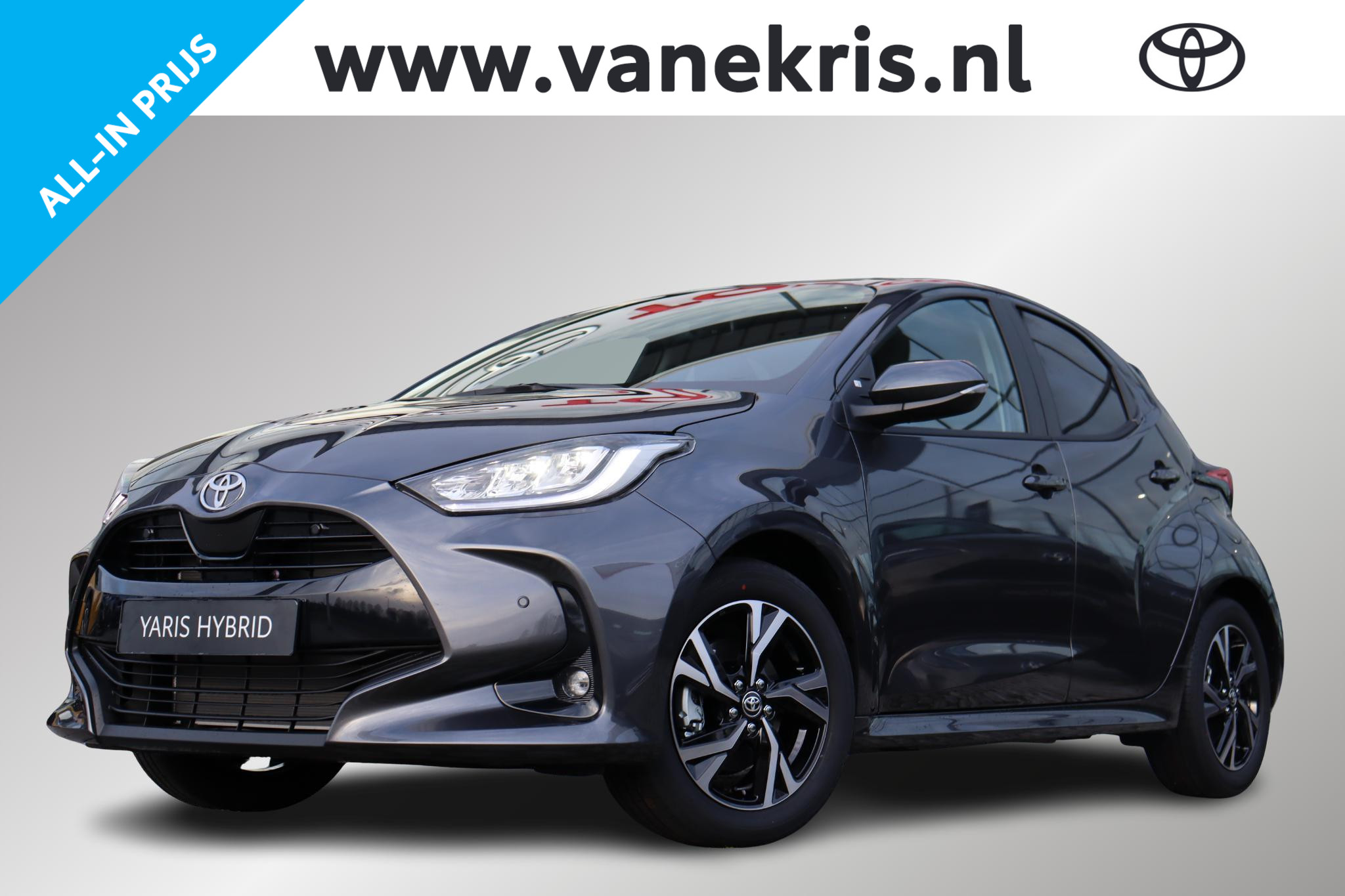 Toyota Toyota Yaris 1.5 Hybrid 115 Dynamic, Comfort Pack, 2026 - voorkant
