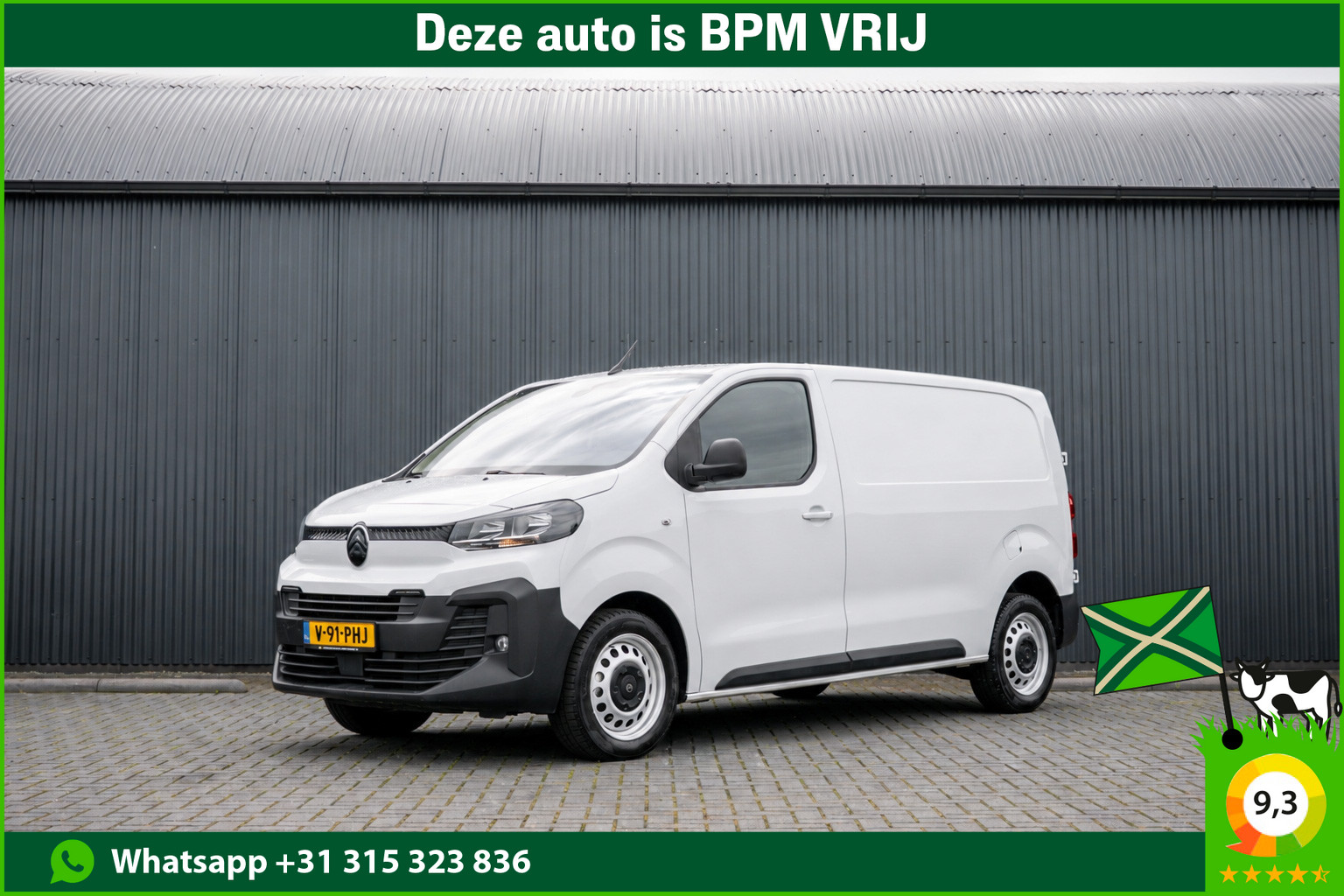 Citroen Jumpy 2.0 BlueHDI L3 DC 2024 - voorkant