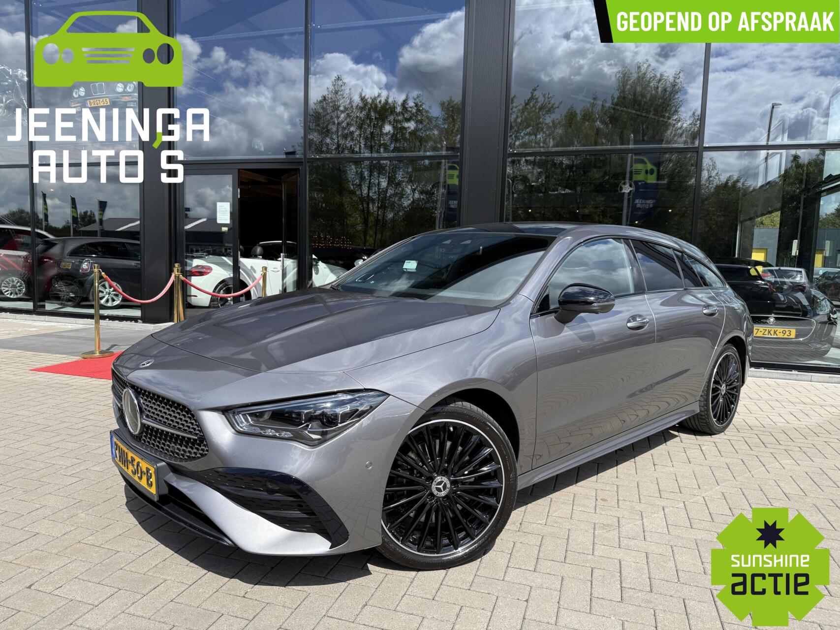 Mercedes Cla-klasse Shooting Brake|360camera|pano|acc Mercedes CLA-klasse Shooting Brake 250 e AMG Line|360Camera|Pano|ACC 2023 - voorkant