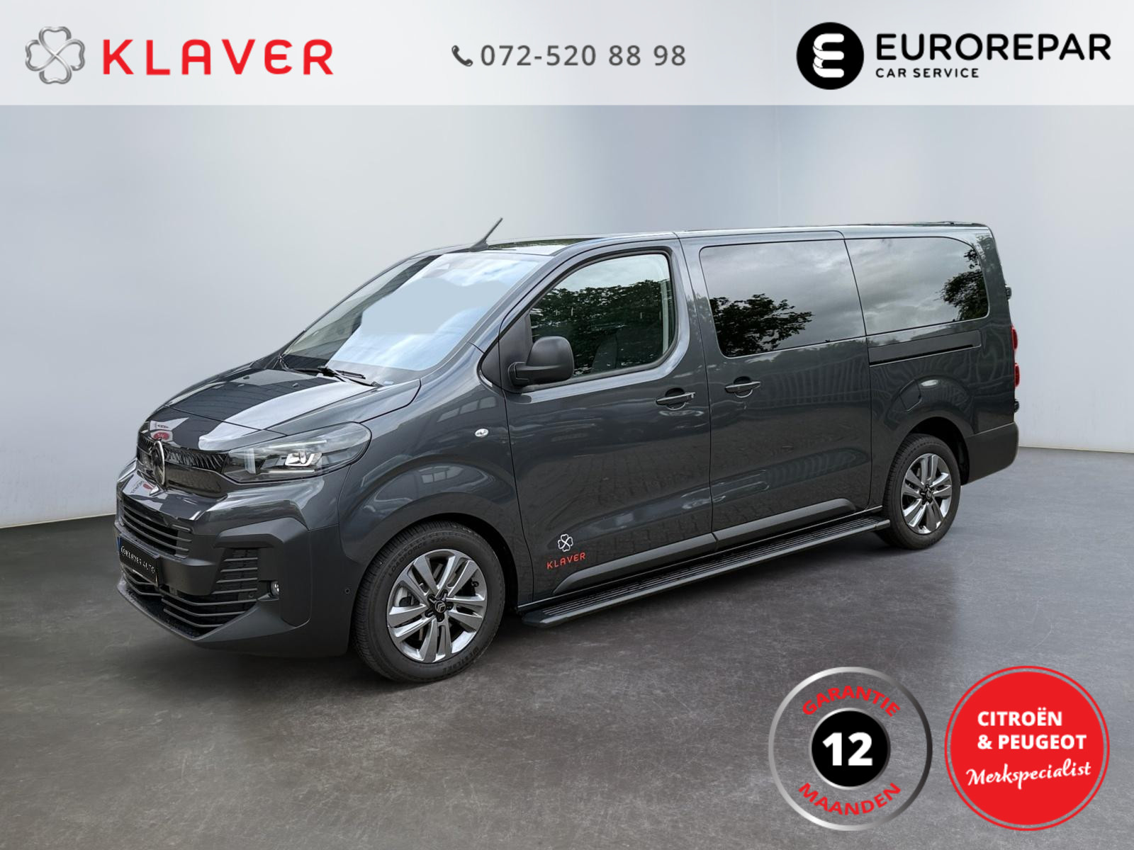 Citroen Jumpy 2.2 BlueHDI L3 DC | Automaat | Massage | Camera | Stoelverw 2026 - voorkant