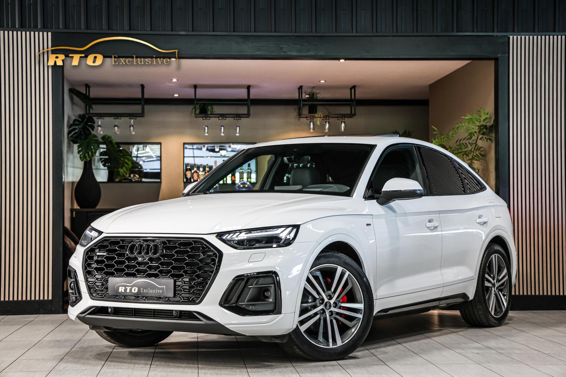 Audi Q5 Sportback 50 TFSI E 50 TFSI e S-Line|Pano|HUD|Trekhaak|Matrix 2022 - voorkant