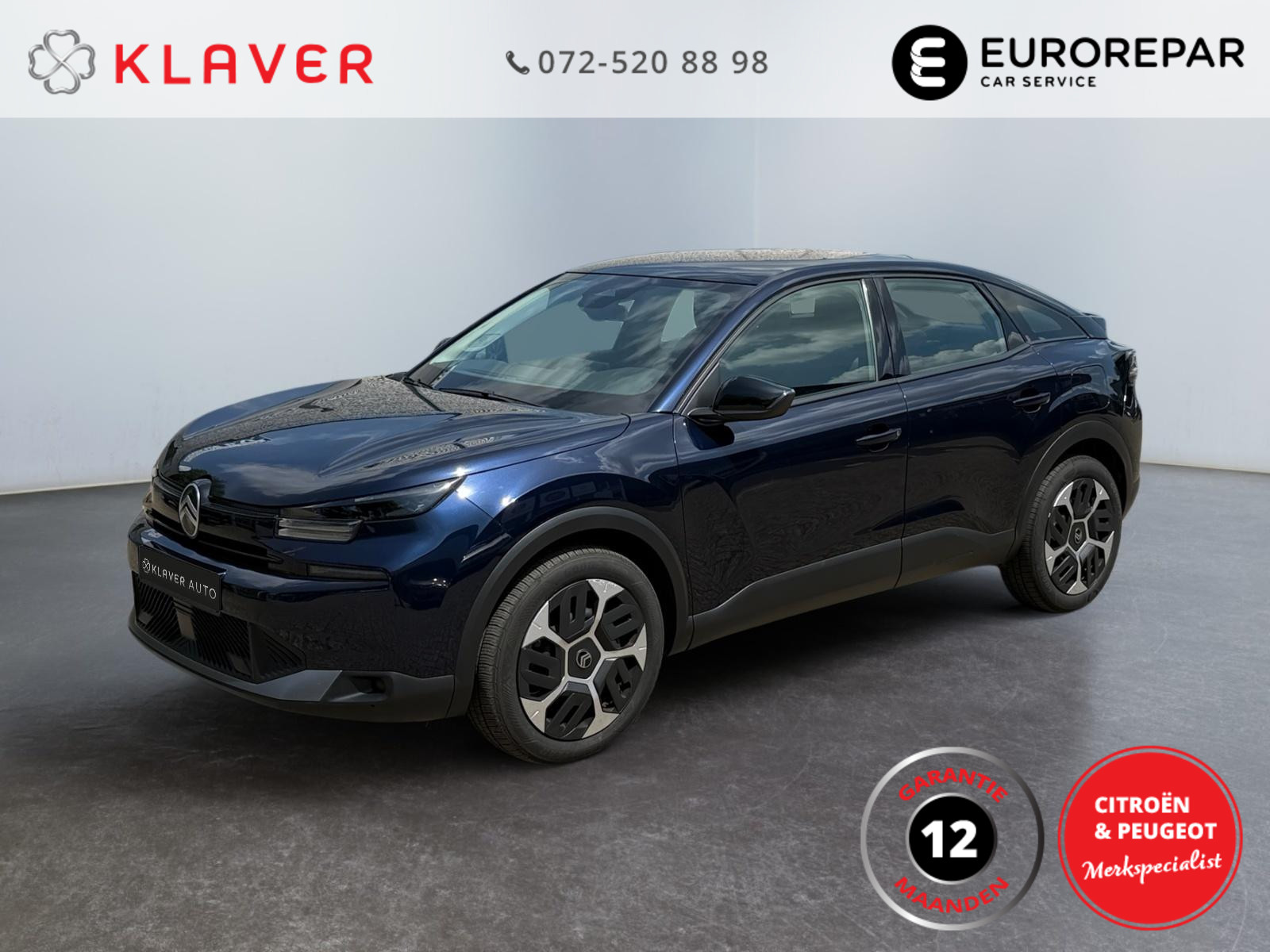 Citroen C4 1.2 Hybrid 145 Plus | Camera | Carplay/Android | Climate 2025 - voorkant