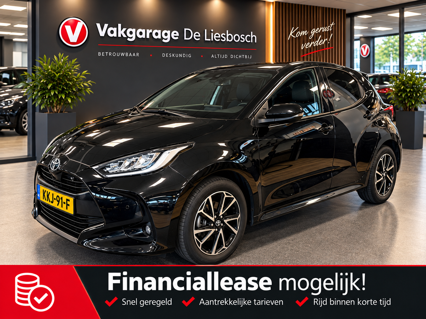 Toyota Toyota Yaris 1.5 Hybrid Style / LED / head-up / panoramadak / camera / keyless 2023 - voorkant