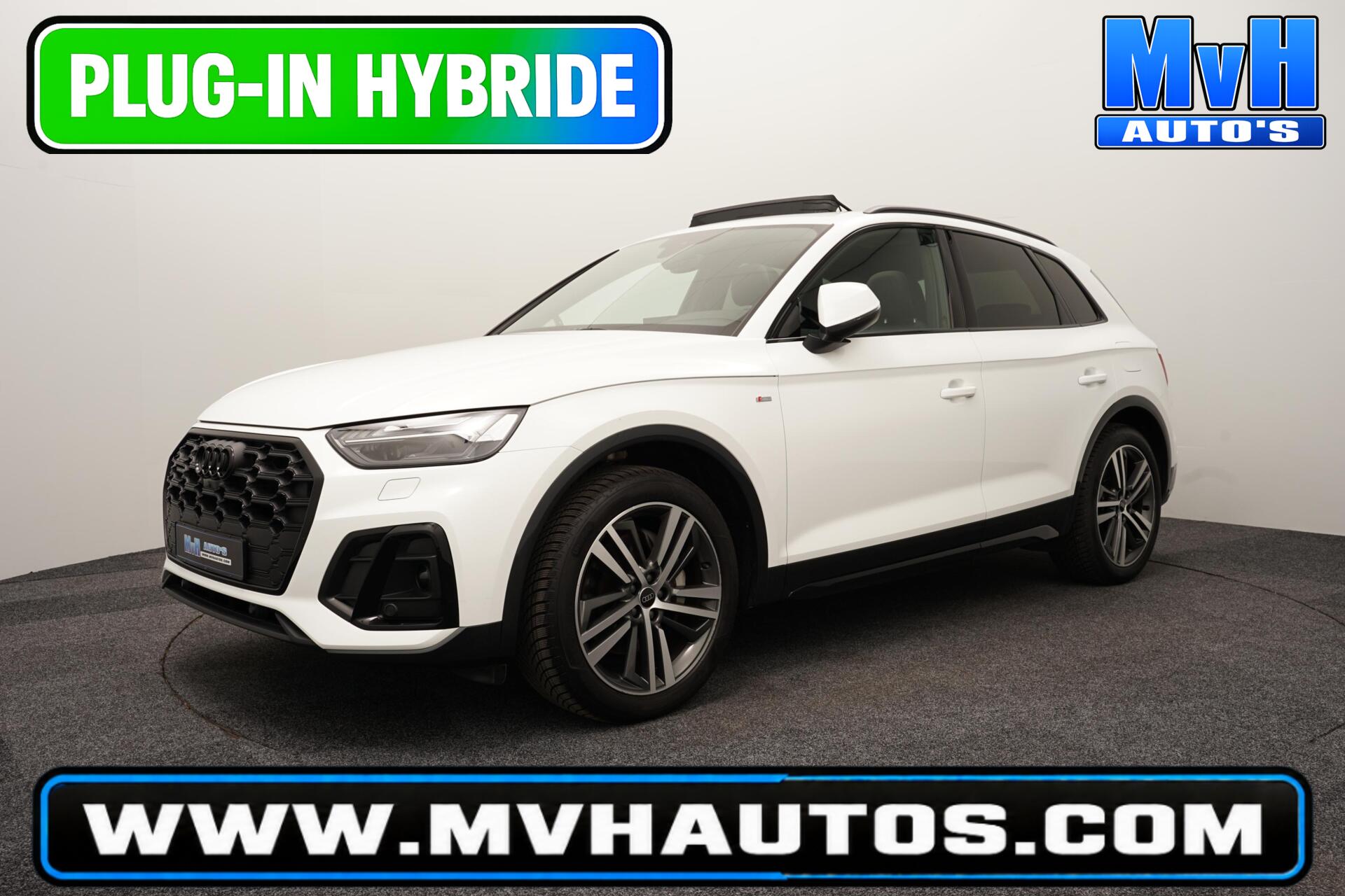 Audi Q5 55 TFSI E 50 TFSI e S edition|LUCHTVERING|RS-ZETELS|MATRIX|PANO 2023 - voorkant