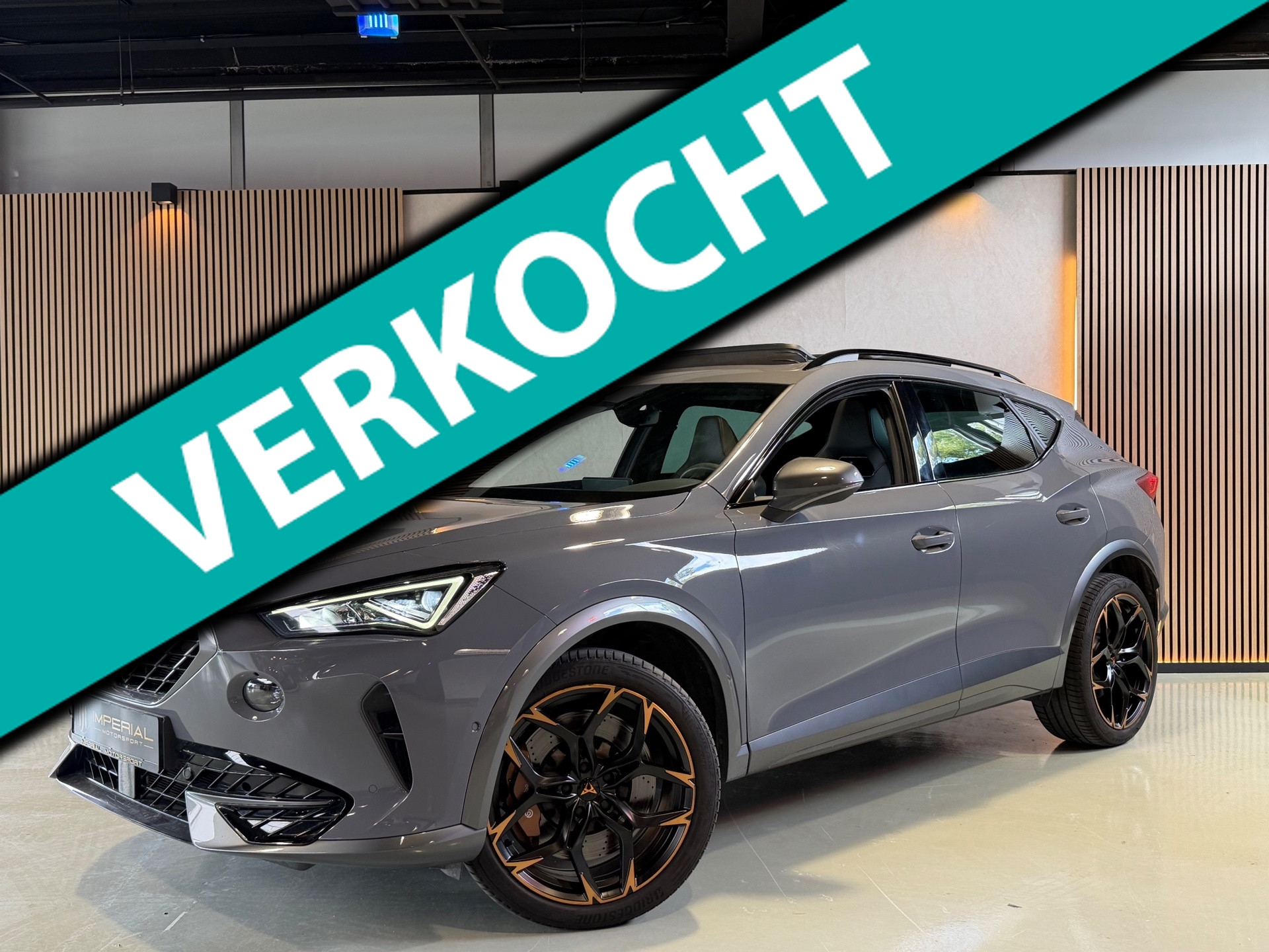 Cupra Formentor 2.0 TSI 4DRIVE Pano|Beats|Brembo|Trekhaak|Memory|KEYL|Sfeer|Cam 2021 - voorkant
