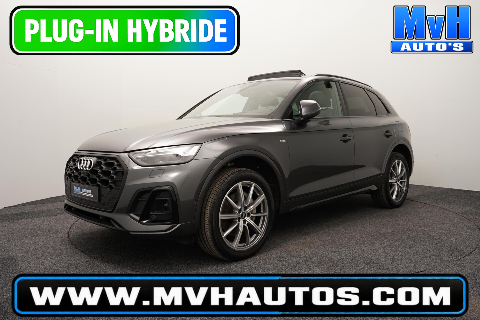 Audi Q5 50 TFSI e quattro S edition|PANO|B&O|360°CAM|MATRIX 2021 - voorkant