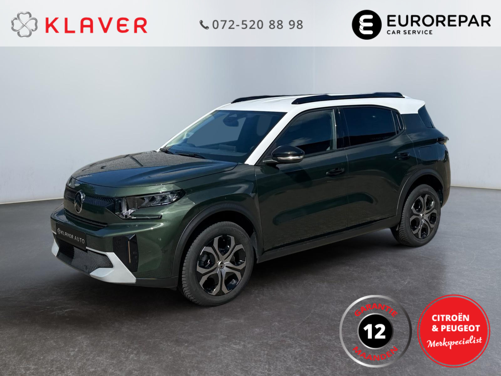 Citroen C3 Aircross 1.2 Hyb 145pk Plus Automaat | Camera | Climate | Carplay/Android 2025 - voorkant