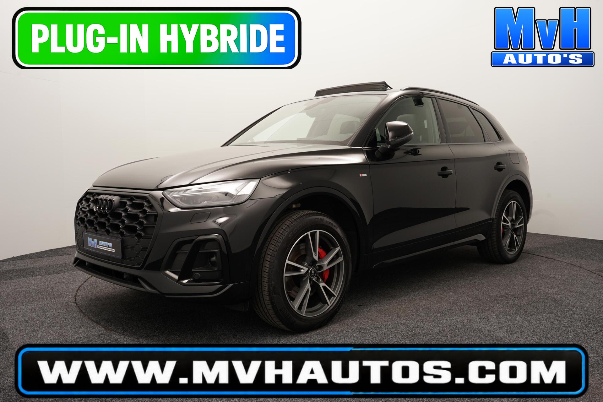 Audi Q5 50 TFSI e S edition Quattro|300PK|PANO|MATRIX-LED|87%SOH 2023 - voorkant