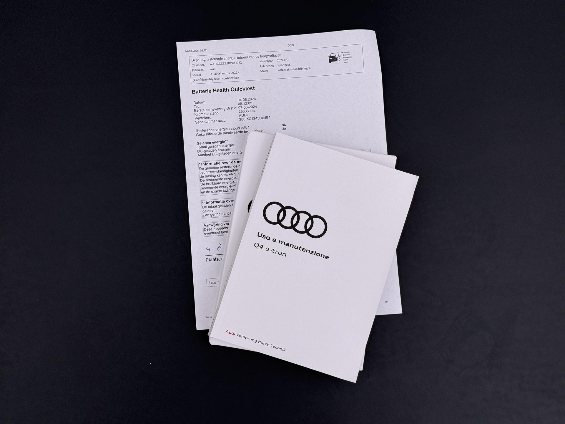Foto van Audi Q4 Sportback E-tron