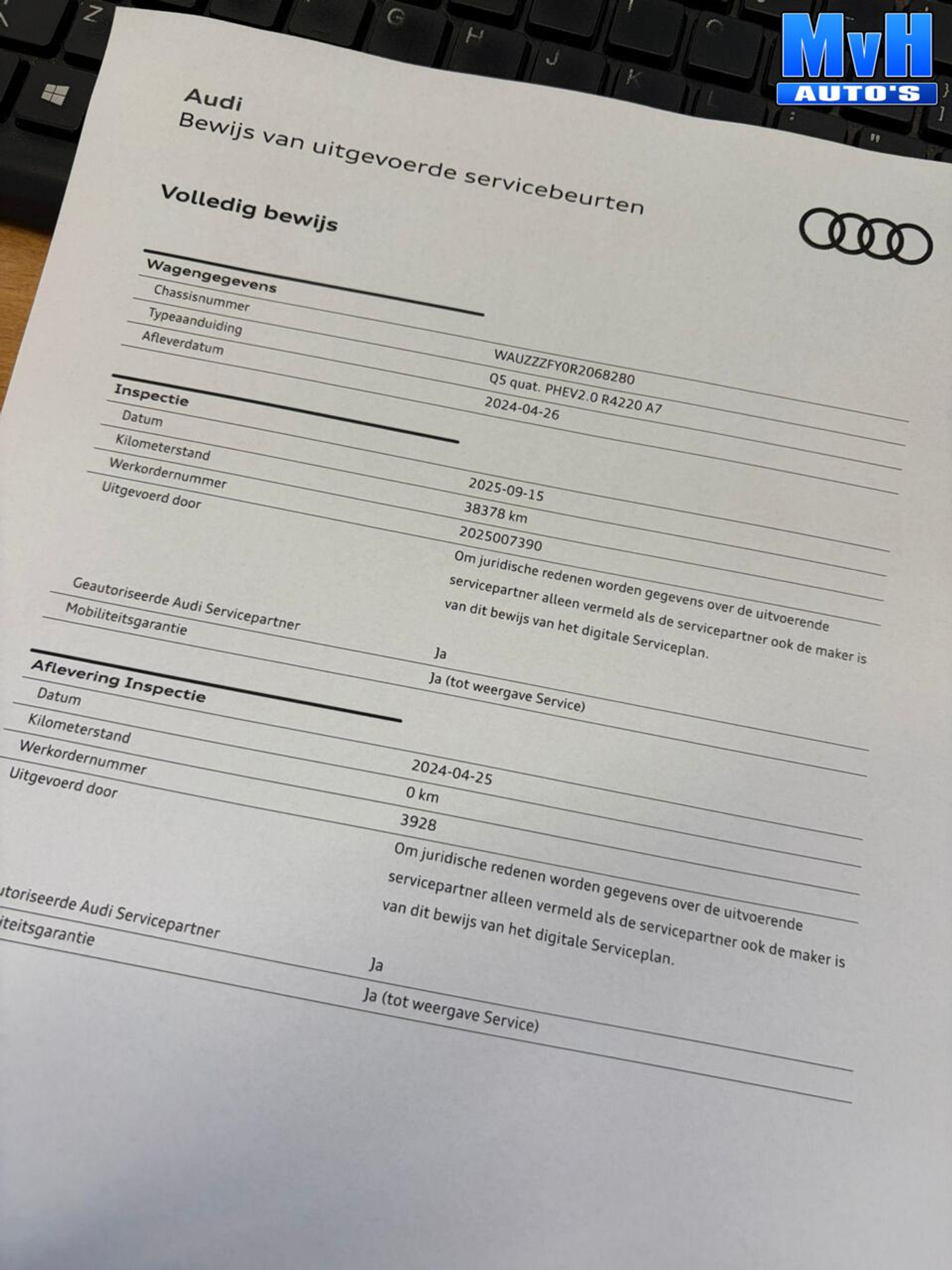 Foto van Audi Q5