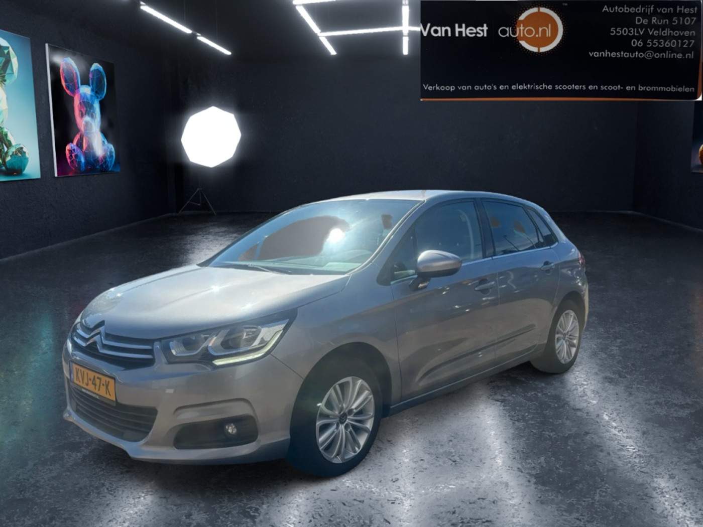 Citroen C4 1.2 PureT.Feel Coll. 3 MND GAR | CLIMA | TREKHAAK | NAVI | SPORTVELGEN | CRUISE CONTROL 2017 - voorkant