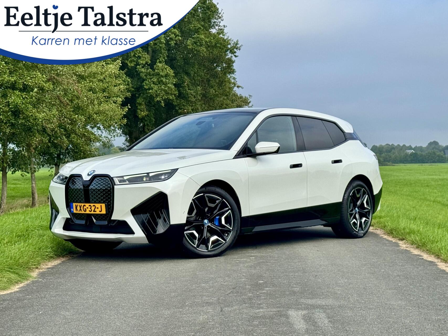 BMW Ix xDrive40 Sport|Sportpakket|Sky Lounge|Trekhaak|H/K|Laser|DA Professional|Zeer compleet! 2023 - voorkant