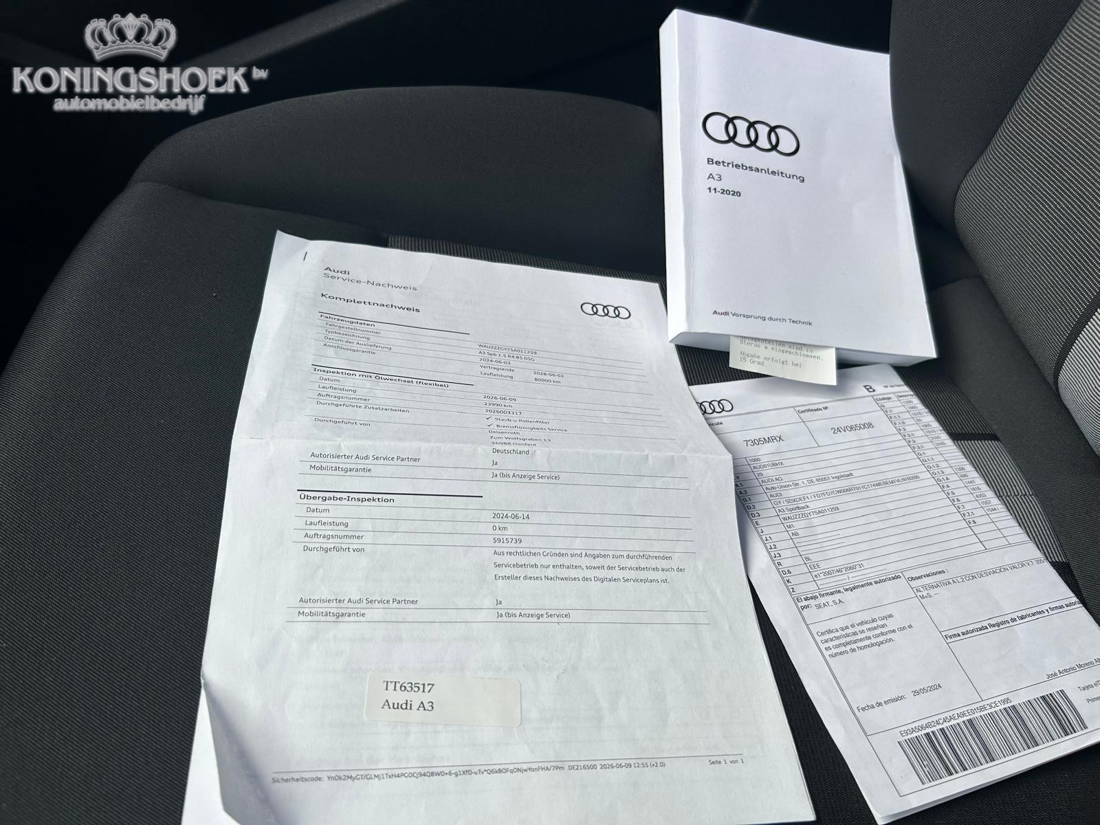 Foto van Audi A3 Sportback