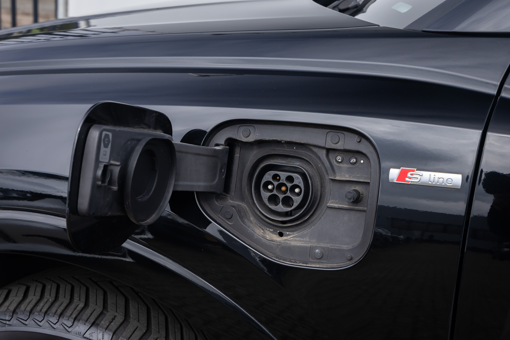 Foto van Audi Q3 E-tron