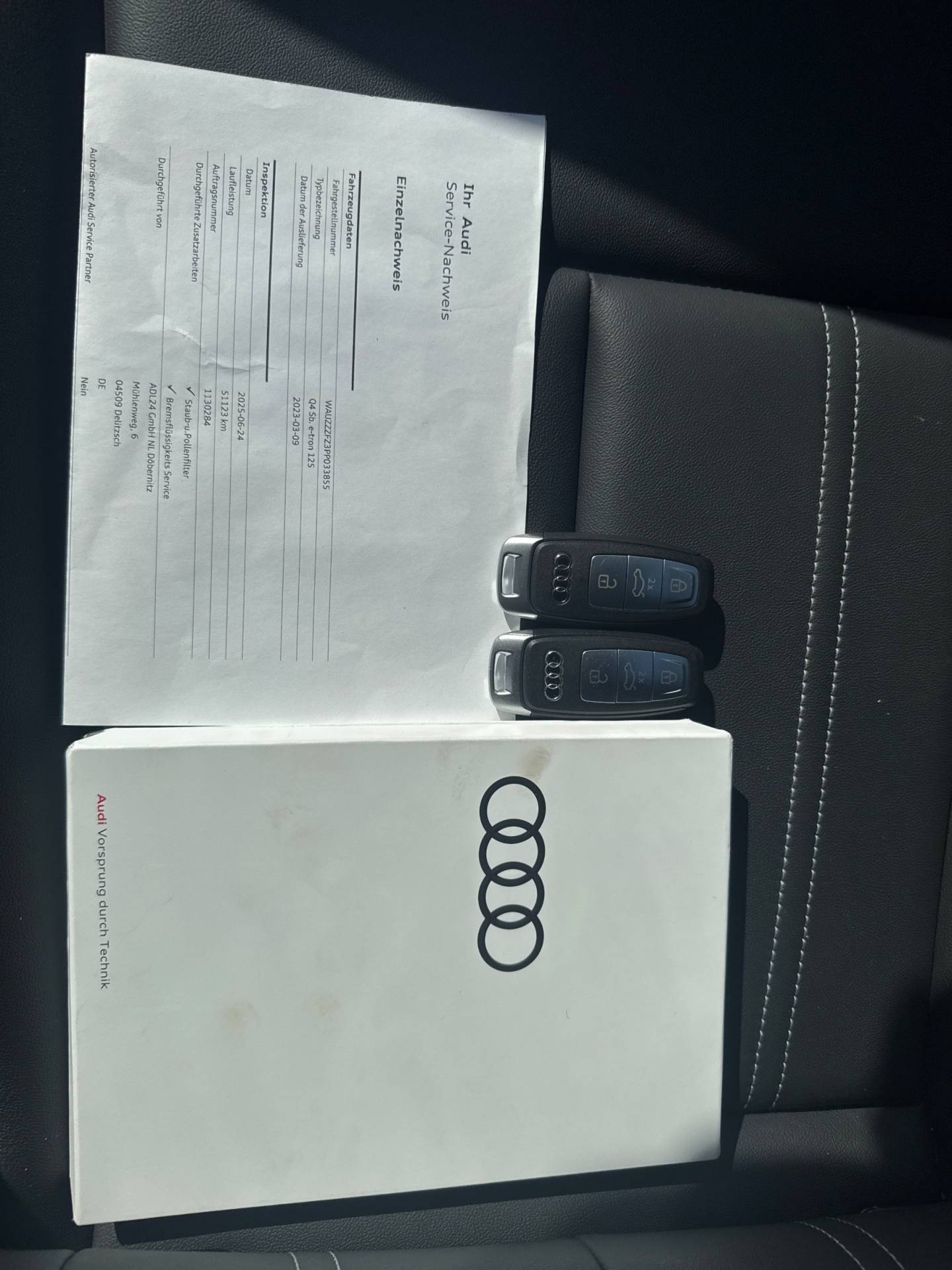 Foto van Audi Q4 Sportback E-tron