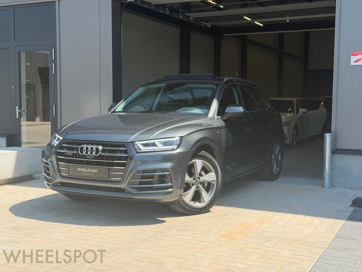 Audi Q5 55 TFSI E 55 TFSI e quattro S-line|Luchtvering|Pano|B&O|HUD 2020 - voorkant