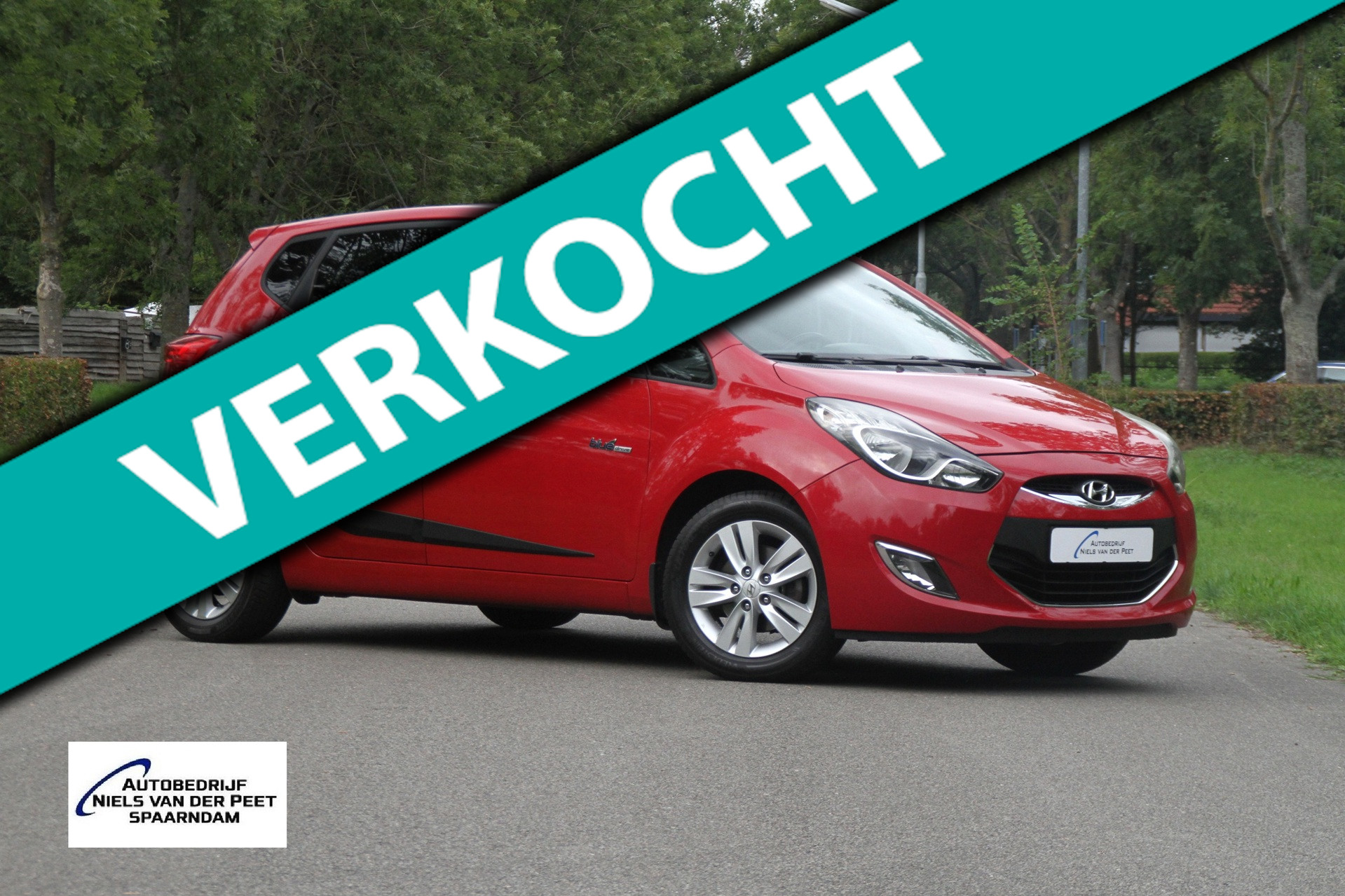 Hyundai Ix20 1.4i i-Vision / Navigatie / Camera / Trekhaak / Climate control / Sportvelgen / Cruise control / enz. 2012 - voorkant