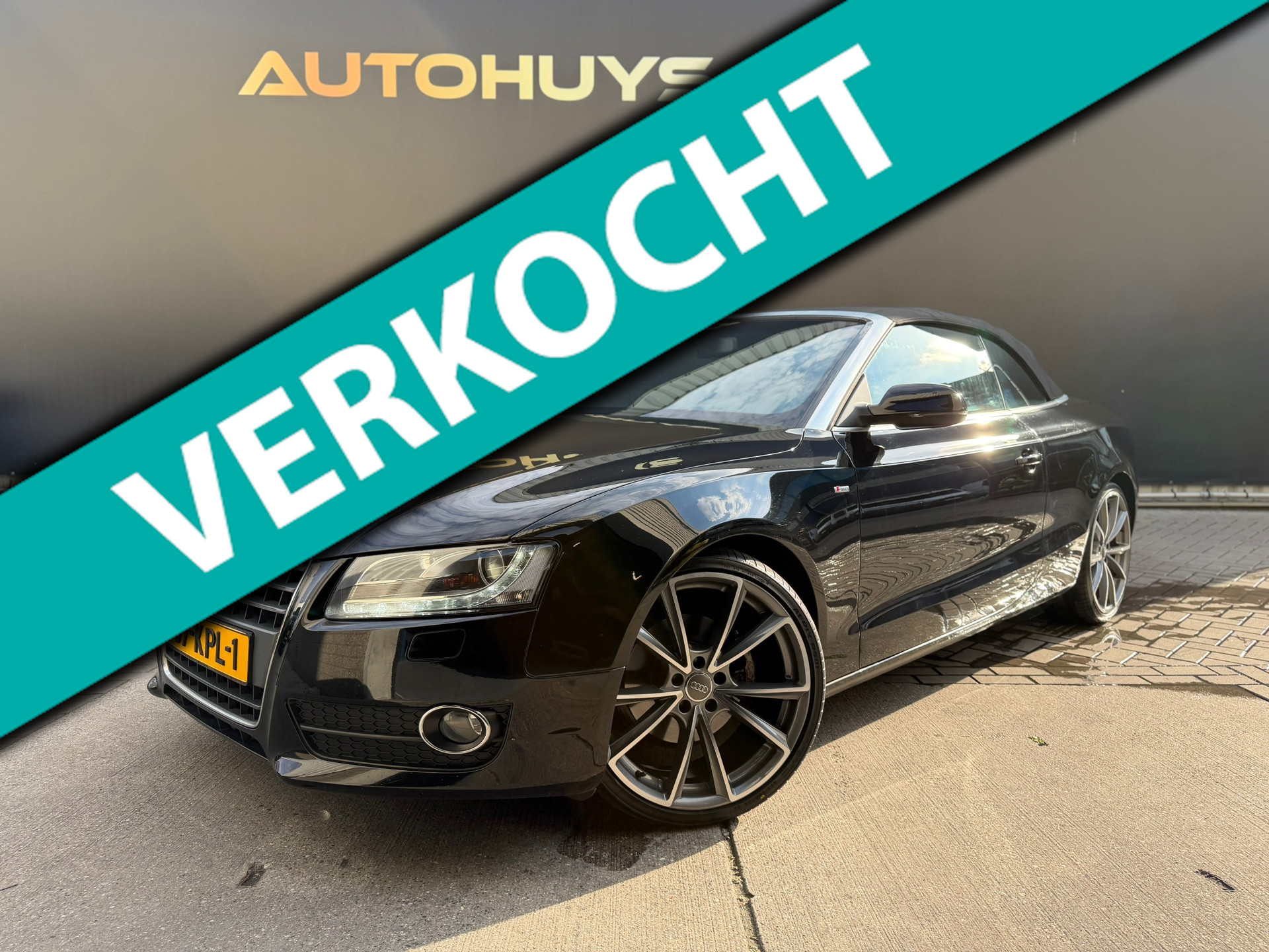 Audi Audi A5 Cabriolet 2.0 TFSI Pro Line Automaat Cabrio 2010 - voorkant