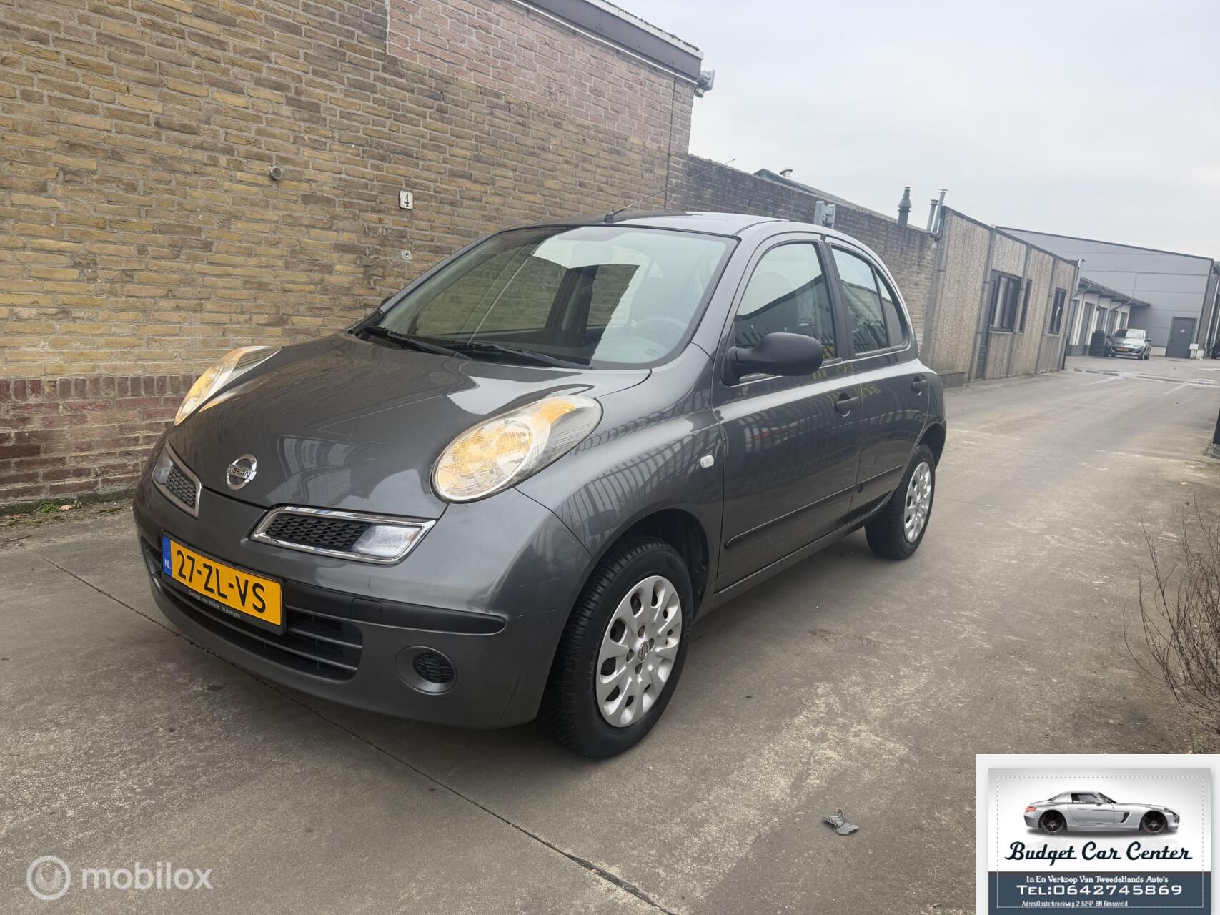 Nissan Nissan Micra 1.2 Acenta AIRCO NEDERLANDSE AUTO . 2008 - voorkant