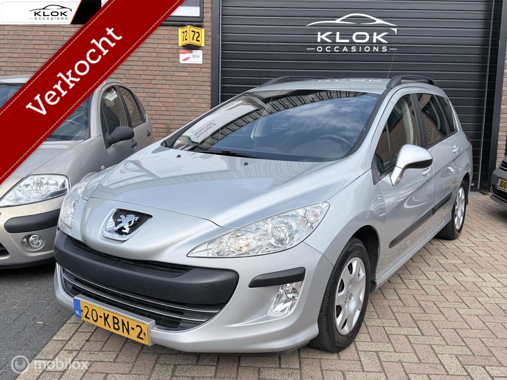 Peugeot 308 1.6 VTi X-Line NAP Trekhaak 2009 - voorkant
