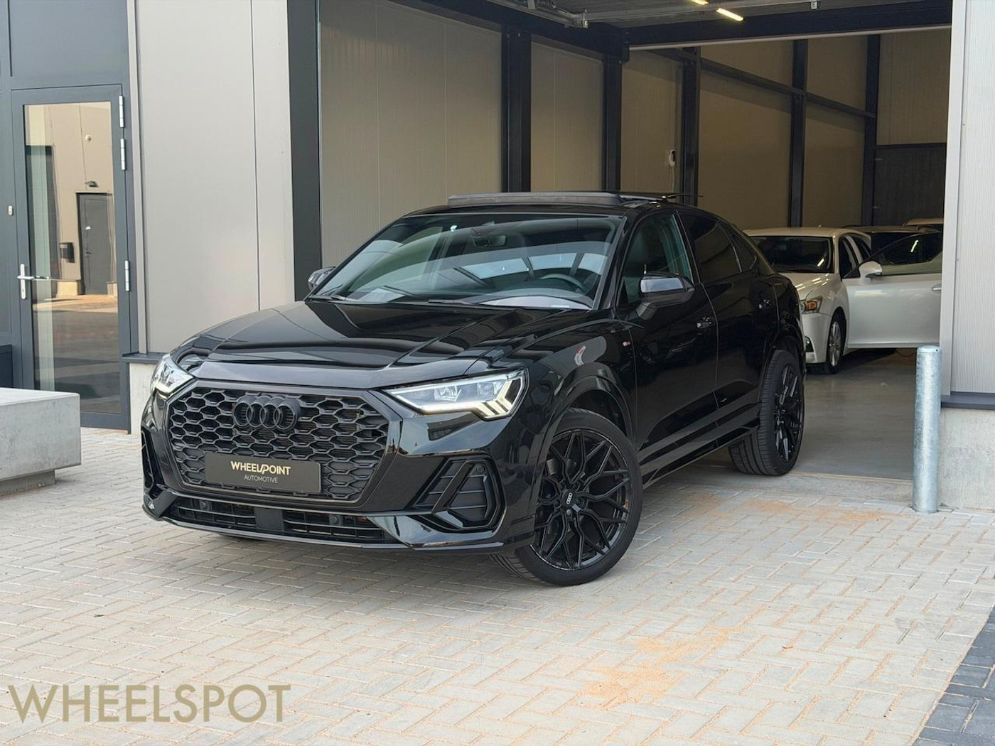 Audi Q3 Sportback 35 TFSI S-line|Pano|Camera|20inch|Cruise|Trekhaak 2023 - voorkant