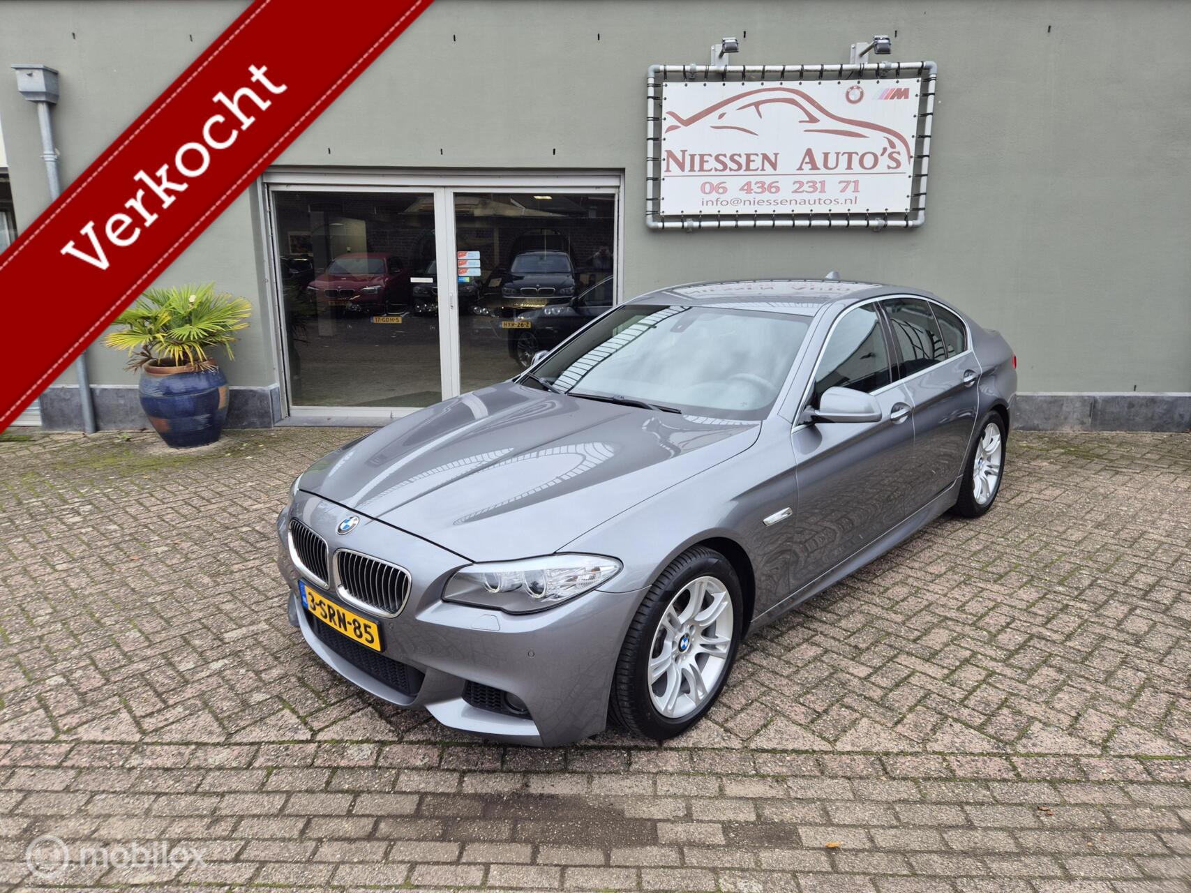 BMW 5-serie F10 520i High Executive M-sport Nwe ketting 2013 - voorkant