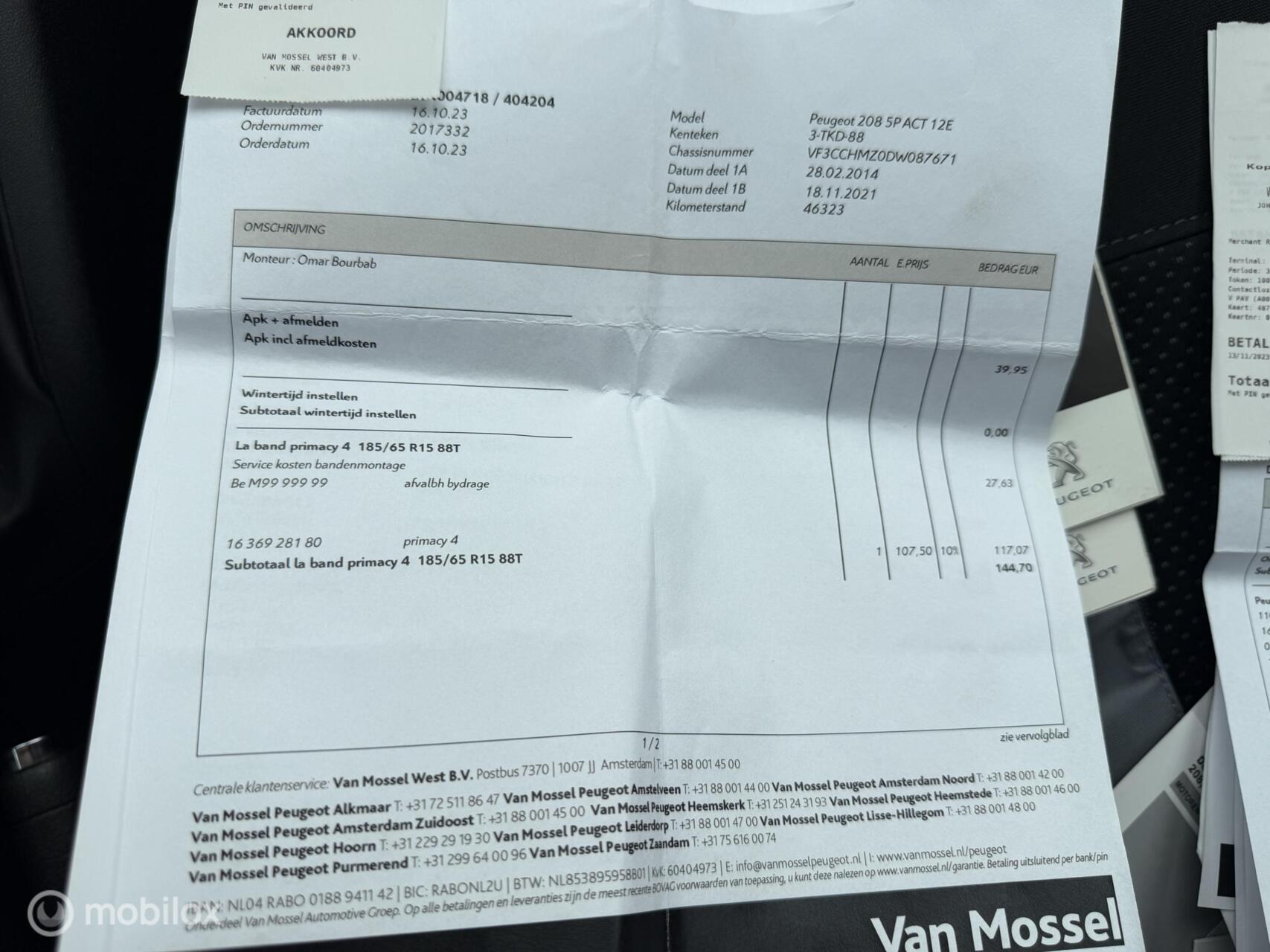 Foto van Peugeot 208