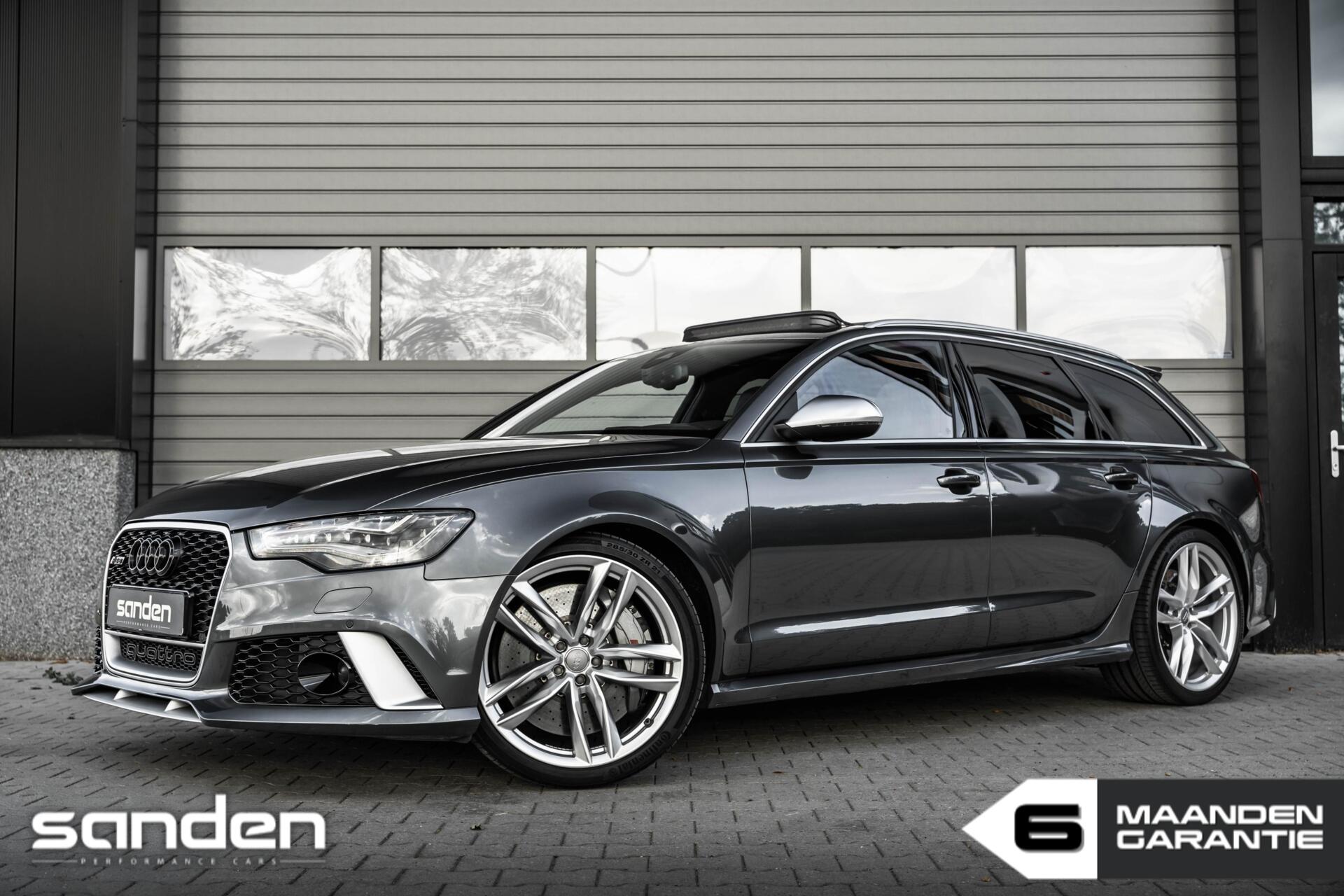 Audi RS 6 Avant 4.0 TFSI RS 6 quattro Pro Line Plus |Ceramic|Pano|Milltek|Carbon 2014 - voorkant