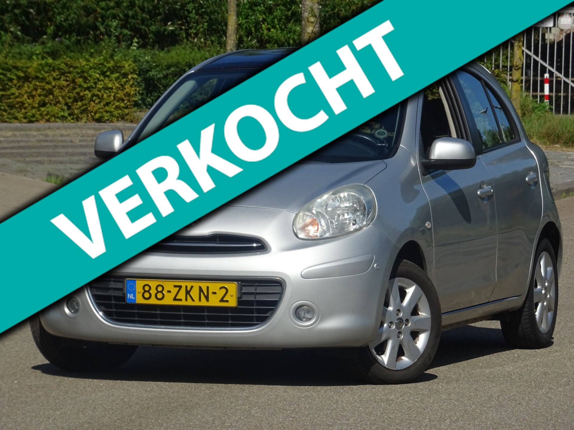 Nissan Nissan Micra 1.2 DIG-S Tekna BJ2012 NAP/DAK/CLIMA/NAVI/CRUIS 2012 - voorkant