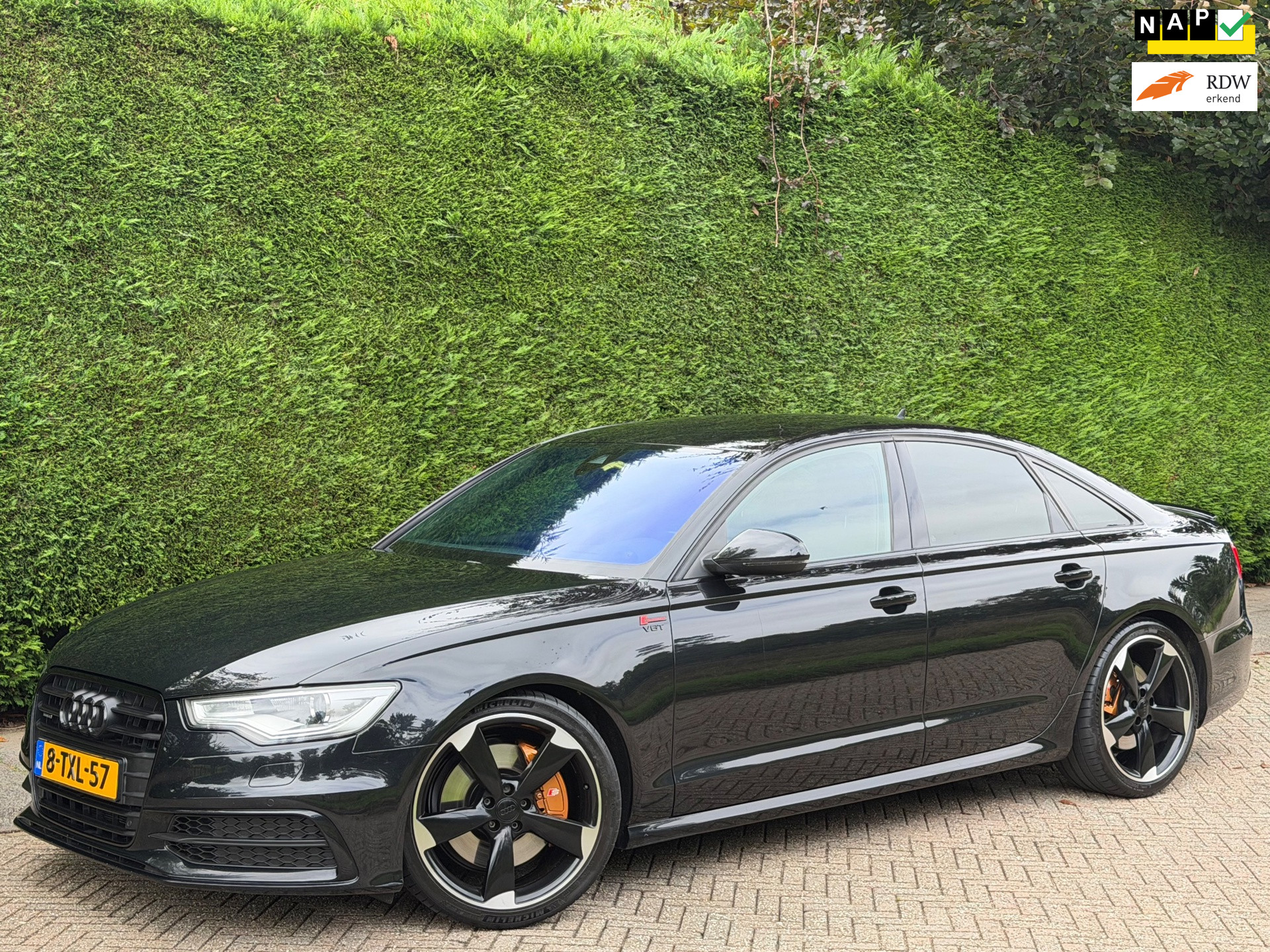 Audi A6 Limousine 3.0 TFSI quattro RIJDNIEUW!/LEER/S-LINE/AU 2014 - voorkant