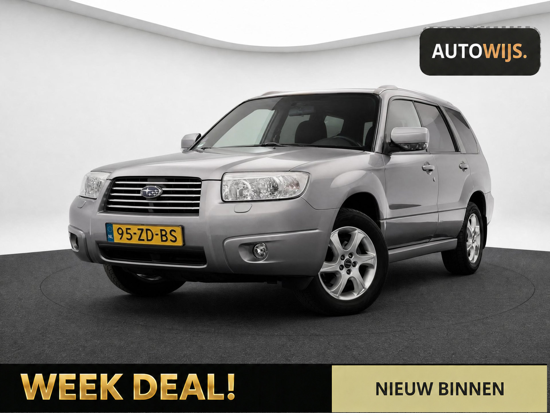 Subaru Forester 2.0 X Edition|AUT|LPG|TREKHAAK|PDC|CRUISE|NL AUTO 2008 - voorkant
