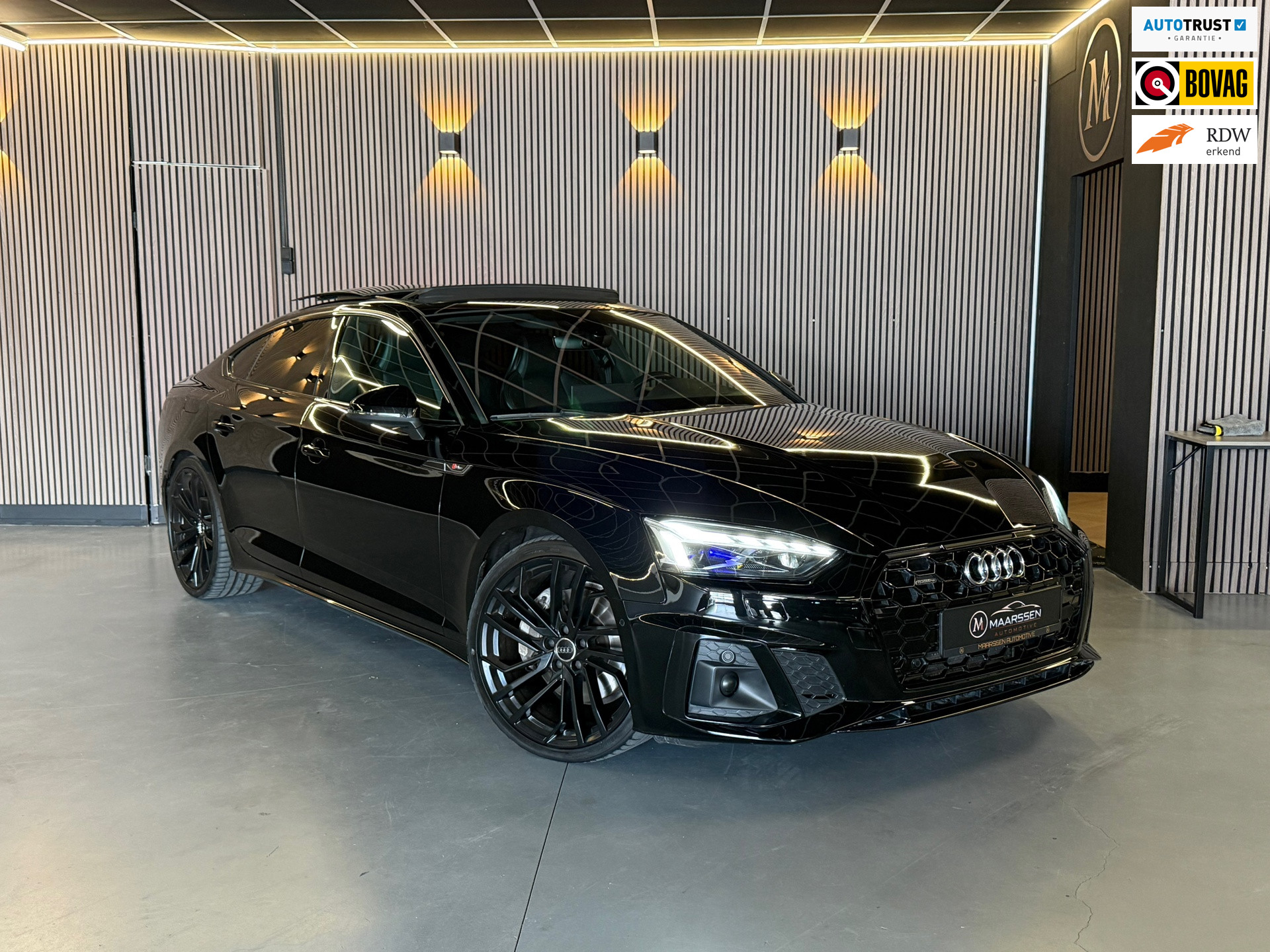 Audi A5 Sportback Audi A5 Sportback Audi A5 Sportback 45 TFSI Quattro S-LINE Edition|PANO|HUD|B&O|360|Keyl|RS Zetels 2021 - voorkant