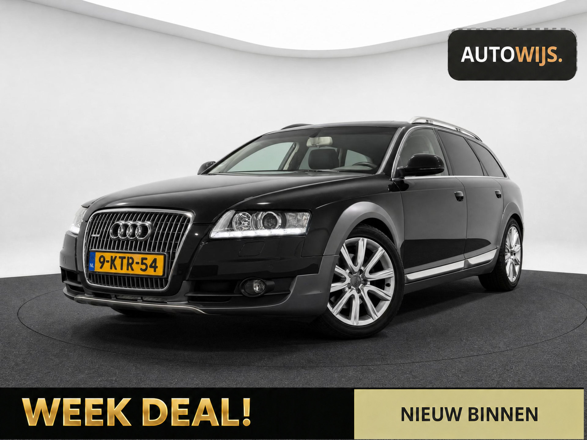 Audi Audi A6 Allroad Quattro 2.7 TDI Pro Line|LEDER|163PK|NETJES|NAVI|STOELVERW| 2011 - voorkant