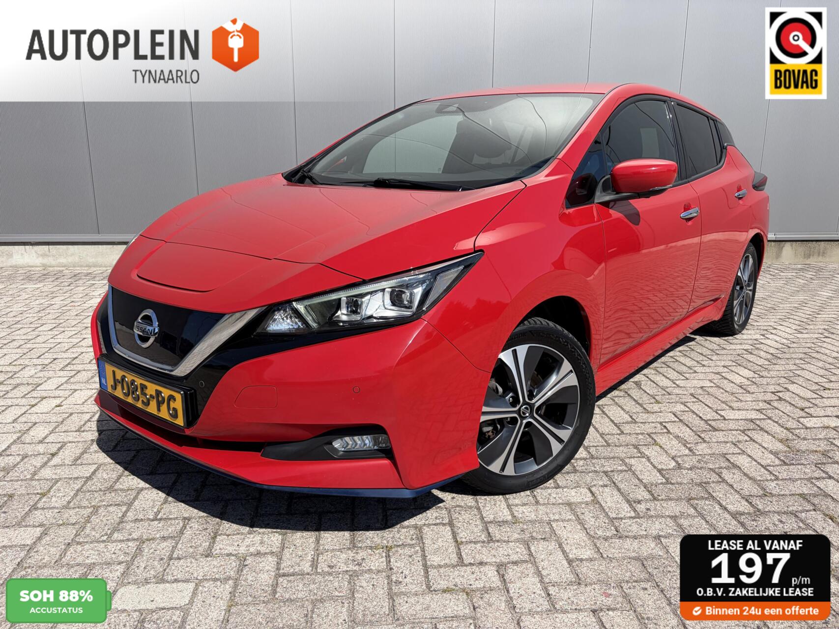 Nissan Nissan Leaf 62kwh e+ N-Connecta 62 kWh 1e eig|Dealer OH|Trekhaak|Carplay 2020 - voorkant