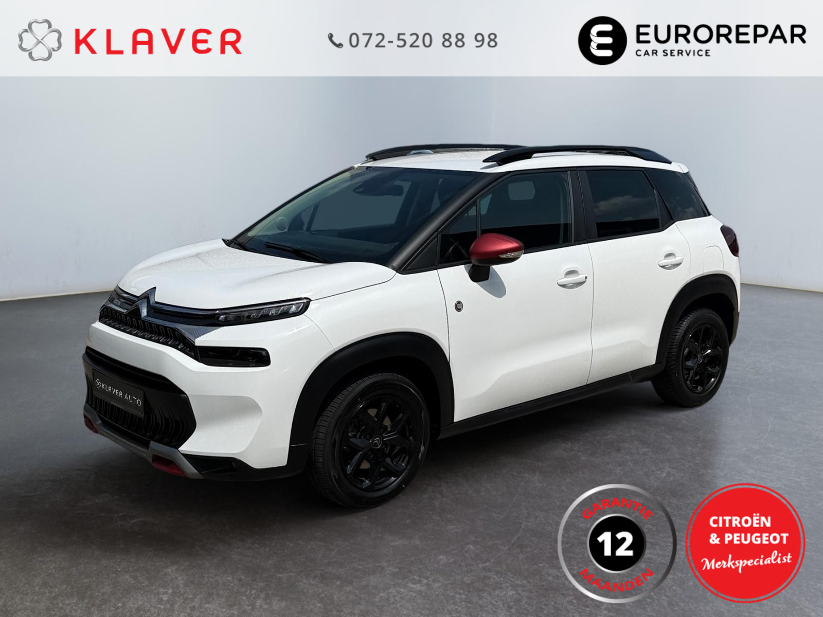 Citroen C3 Aircross 130PK S&S C-Series AUT | Camera | Stoelverw | Carplay/Android 2022 - voorkant