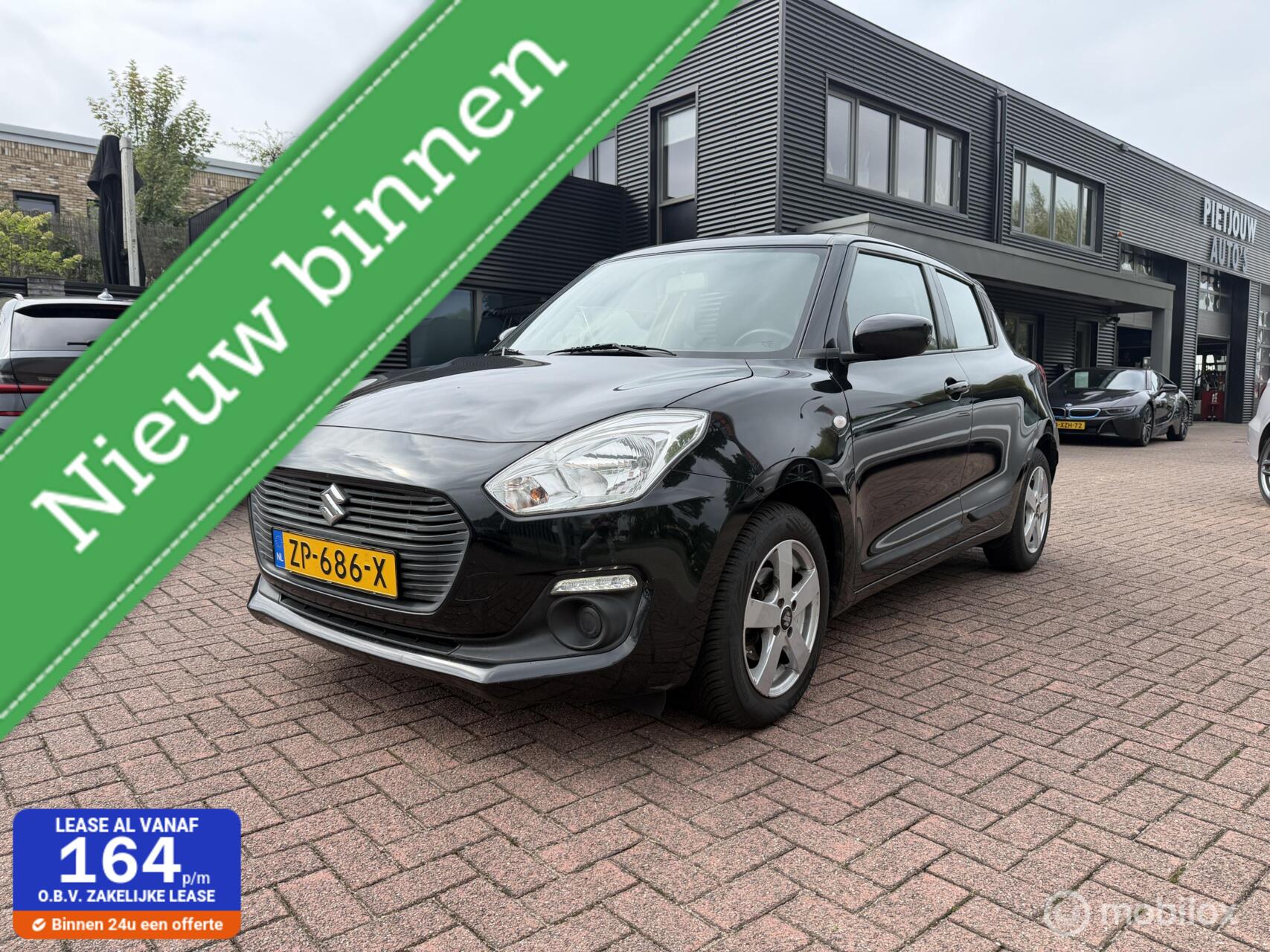 Suzuki Swift 1.2 Select Airco Lm Vlg Trekh Bluetooth 5 Deurs nap 2019 - voorkant